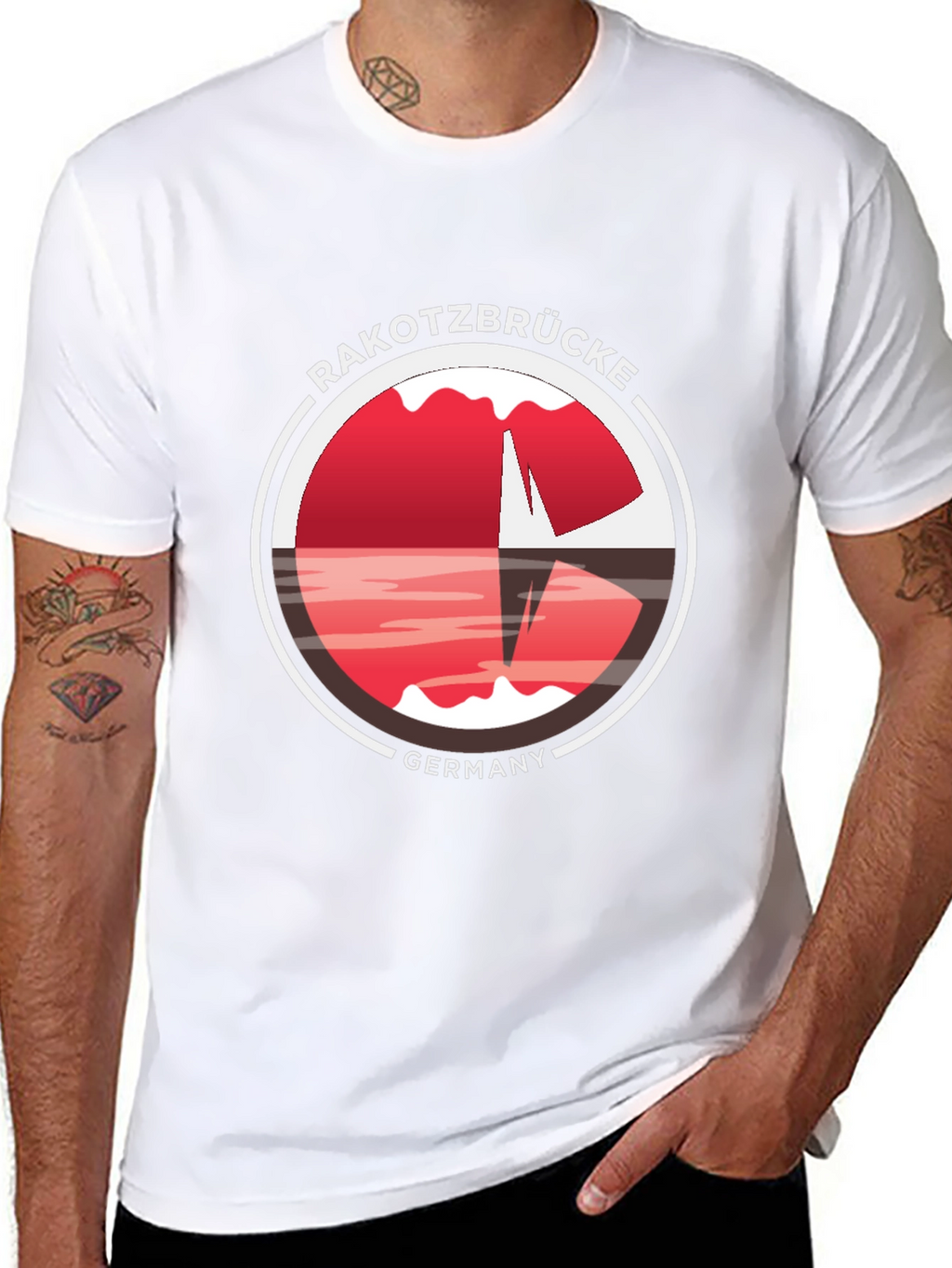 Rakotzbrücke Germany Graphic T-Shirt