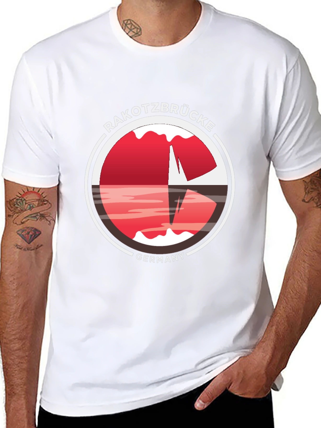 Rakotzbrücke Germany Graphic T-Shirt