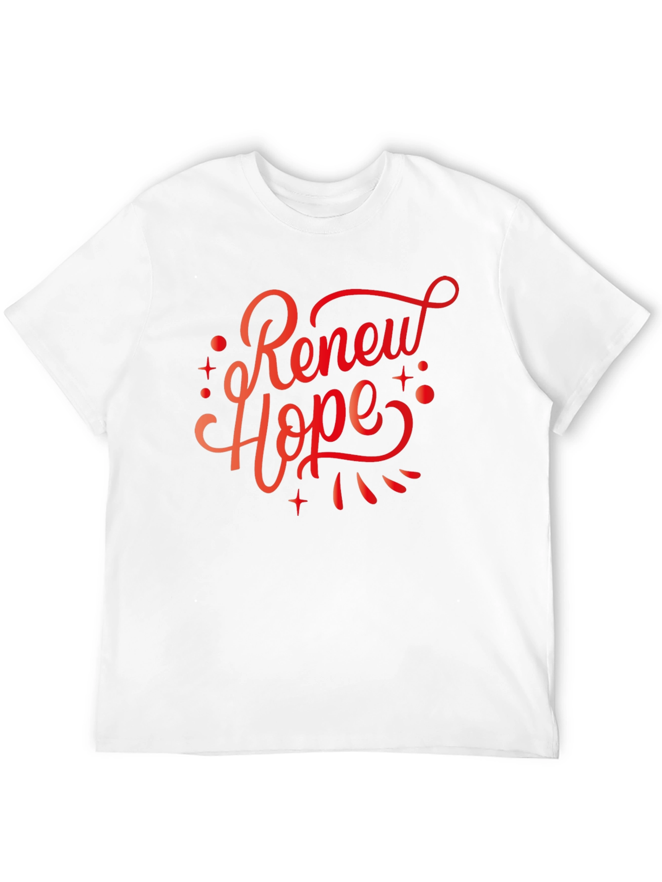 Renew Hope Black Graphic Tee