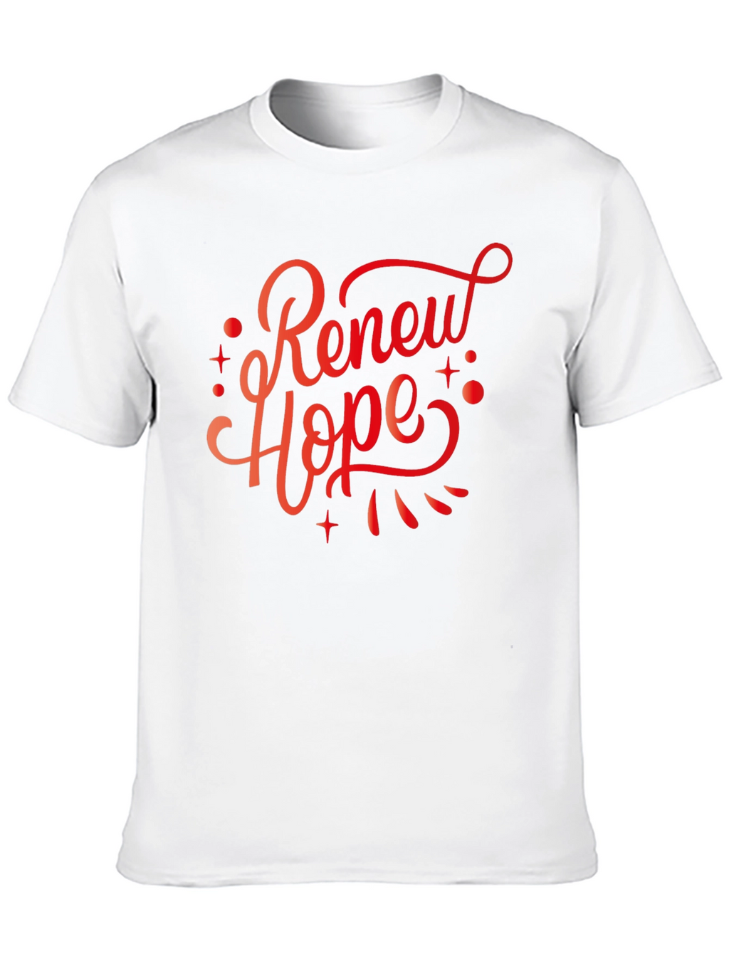 Renew Hope Black Graphic Tee