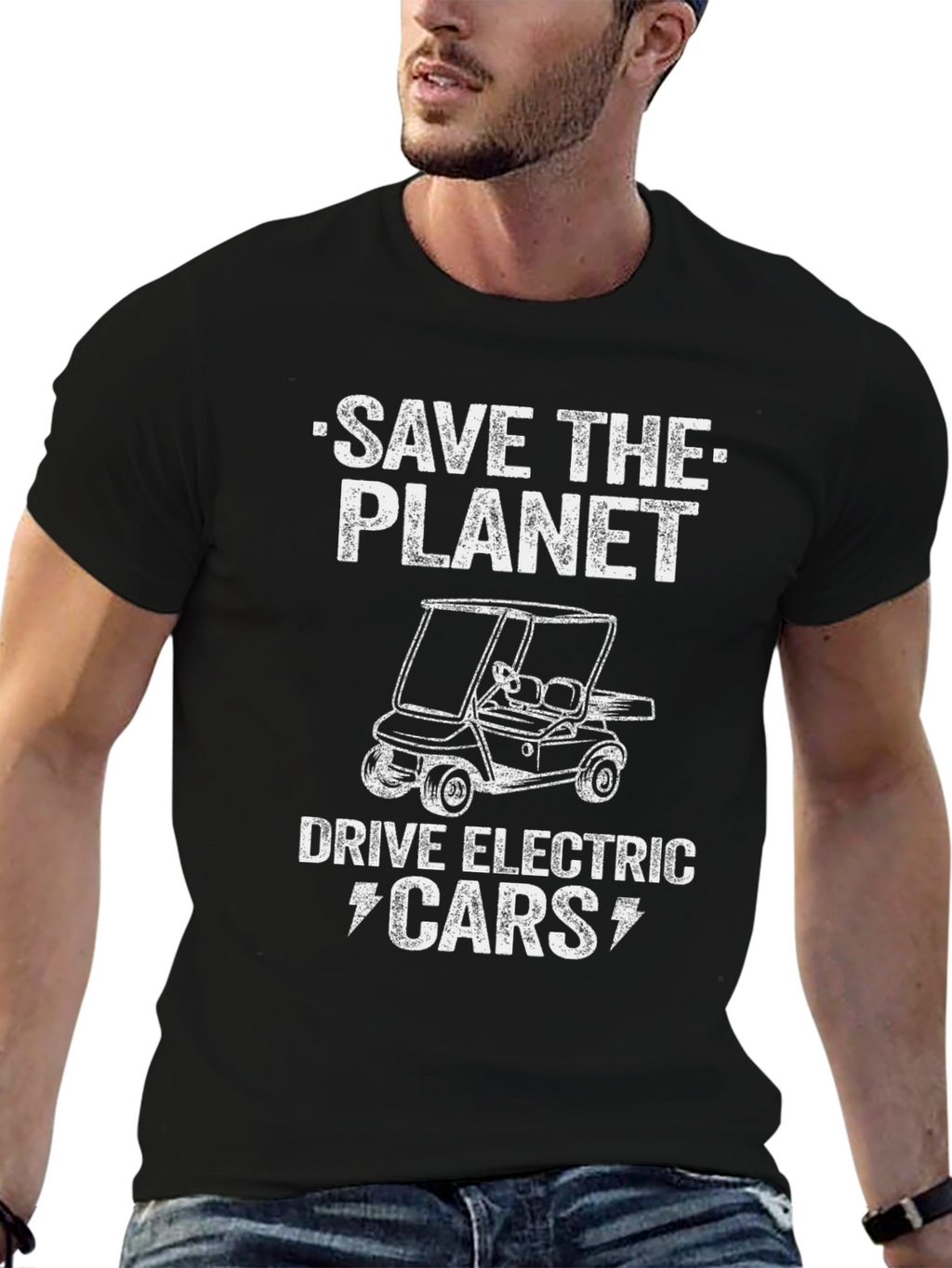 Save the Planet Electric Cars Tee