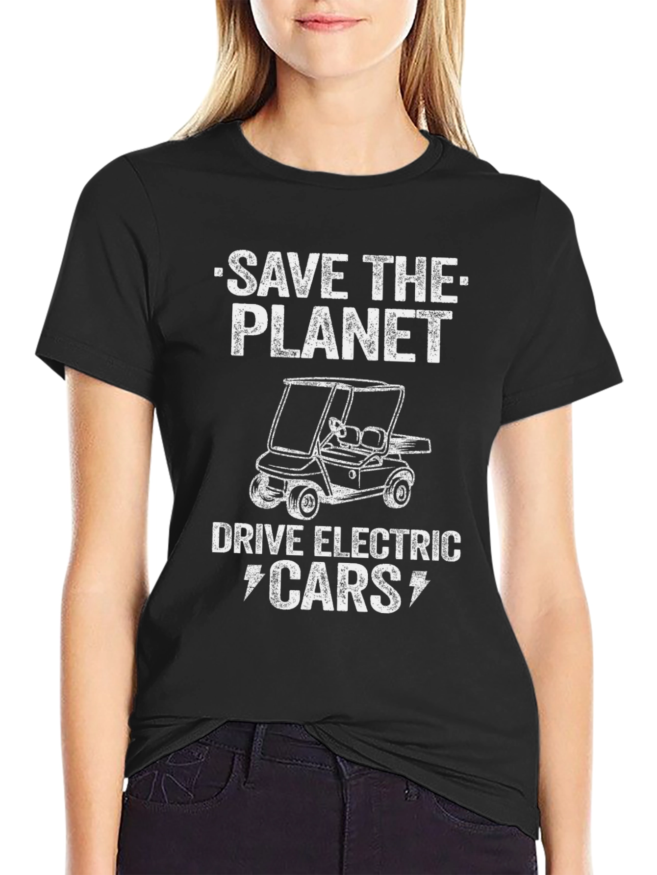 Save the Planet Electric Cars Tee