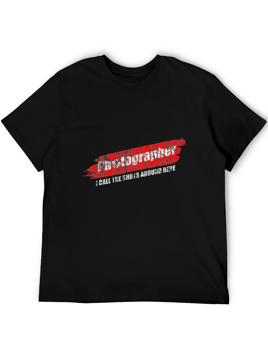 Photographer Graphic Tee - I Call the Shots