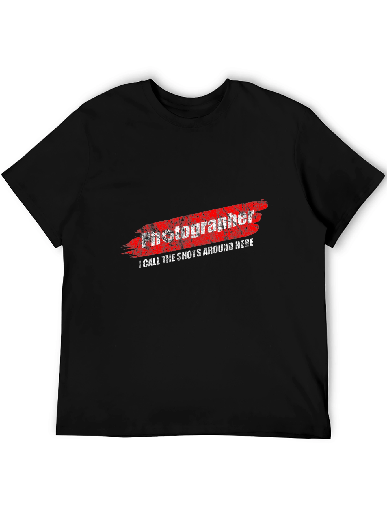 Photographer Graphic Tee - I Call the Shots