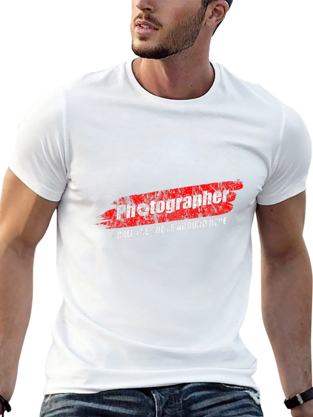 Photographer Graphic Tee - I Call the Shots