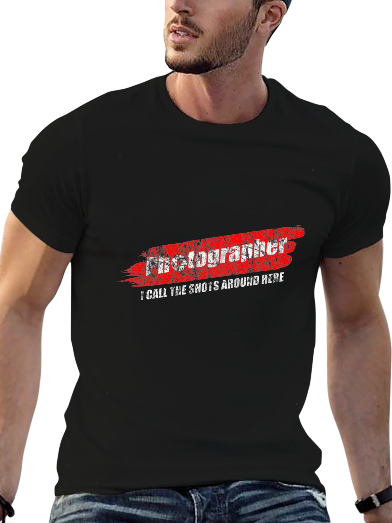 Photographer Graphic Tee - I Call the Shots