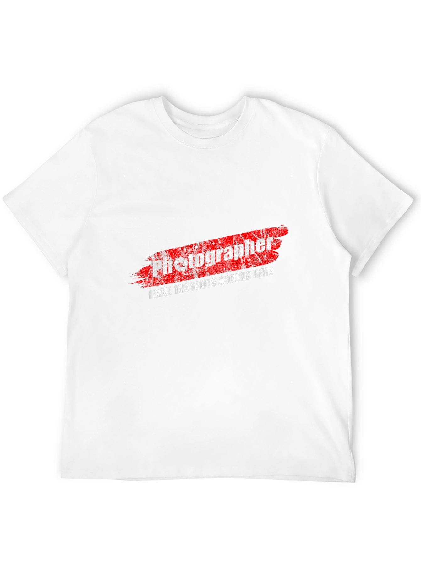 Photographer Graphic Tee - I Call the Shots
