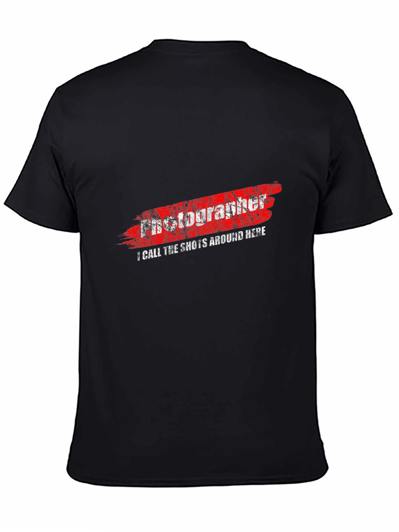 Photographer Graphic Tee - I Call the Shots
