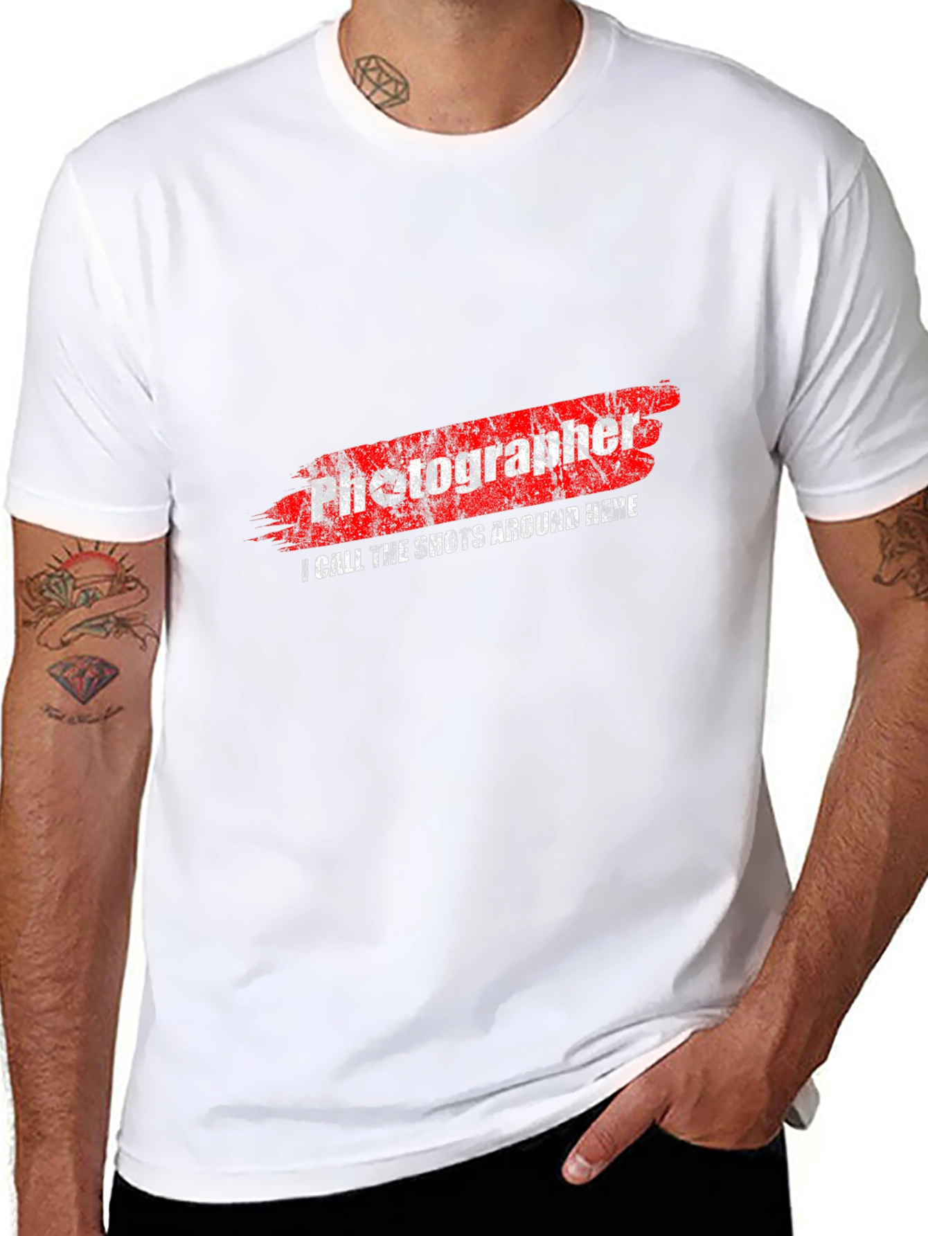 Photographer Graphic Tee - I Call the Shots