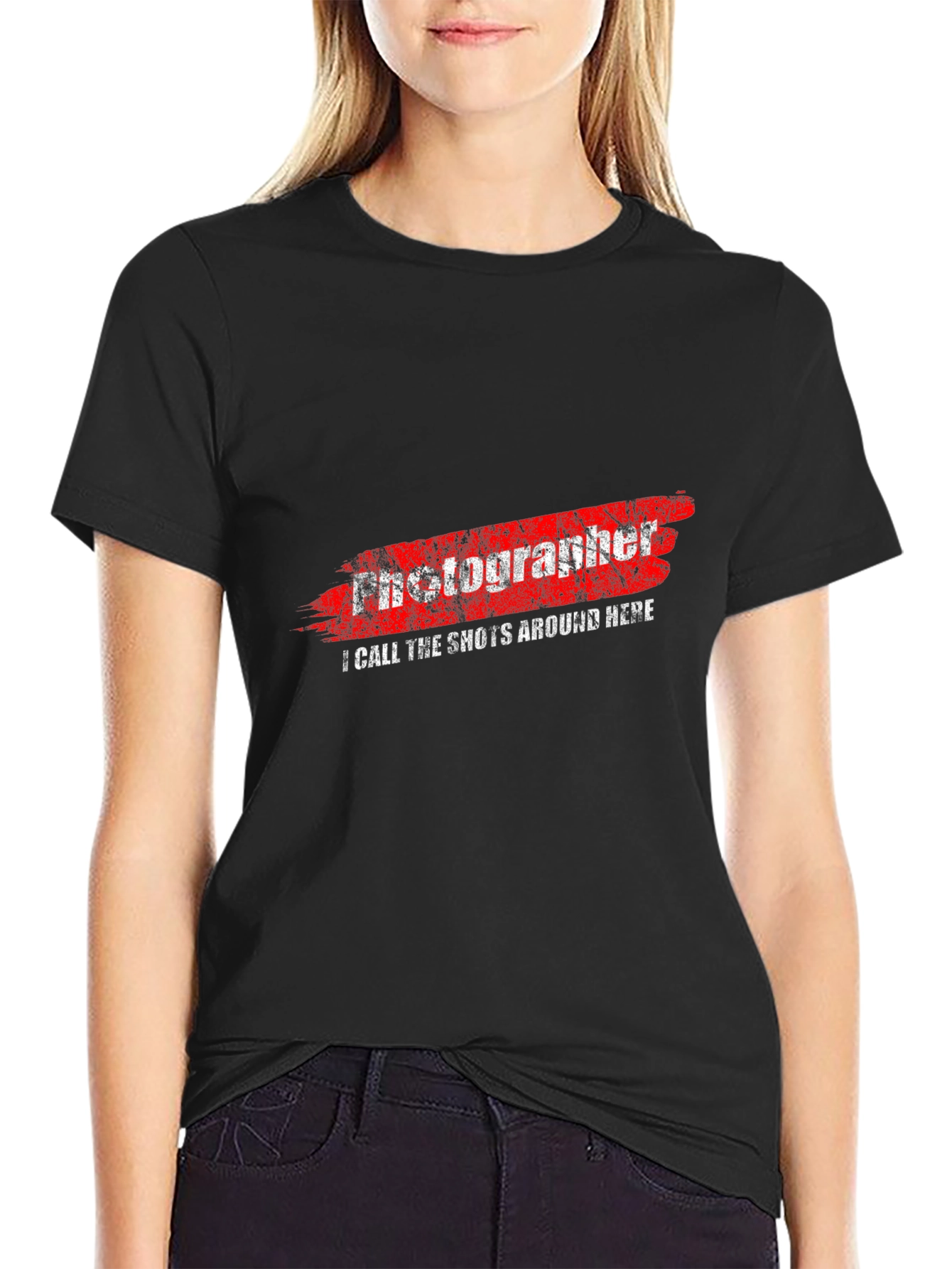 Photographer Graphic Tee - I Call the Shots