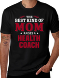 Best Kind of Mom Health Coach Graphic Tee