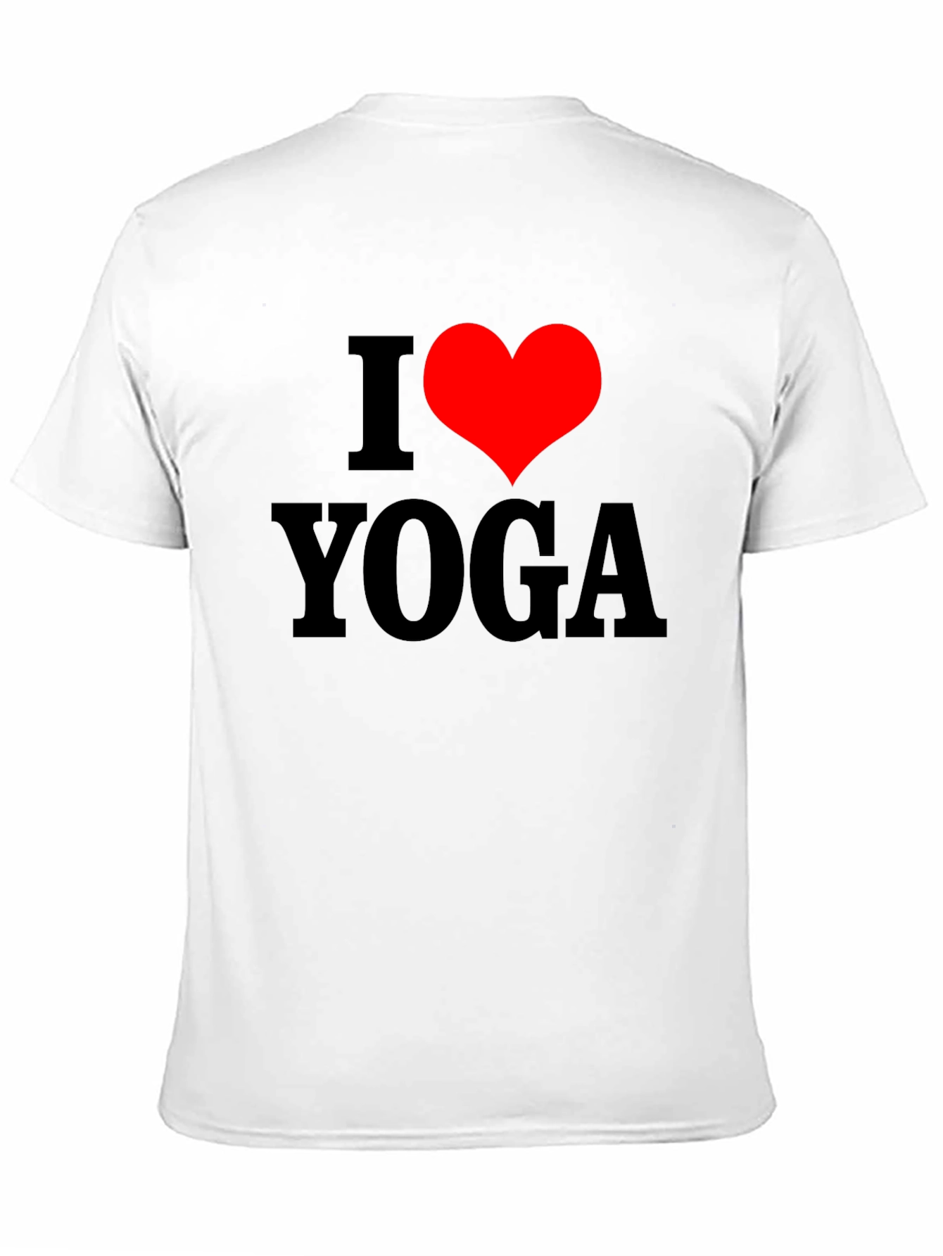 I Heart Yoga T-Shirt - Black