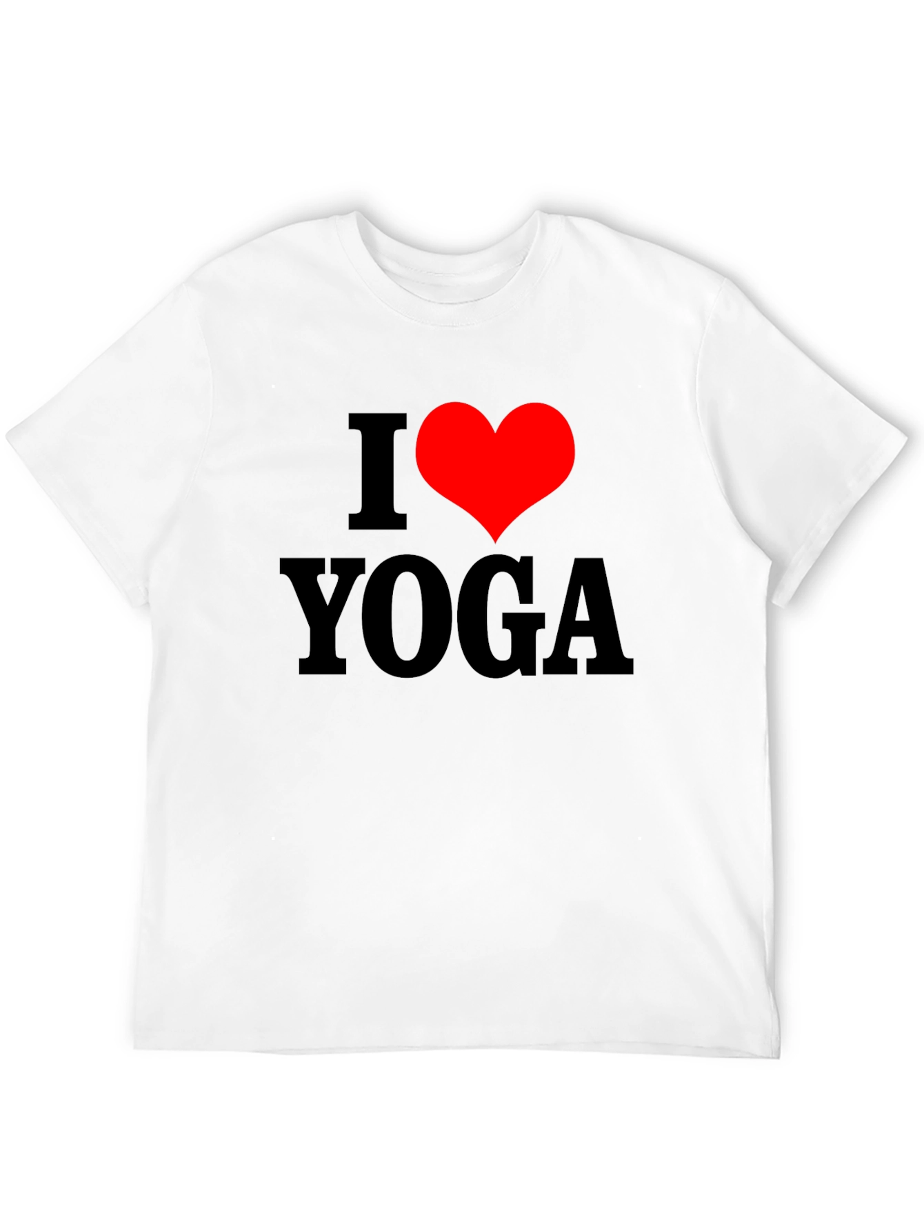 I Heart Yoga T-Shirt - Black