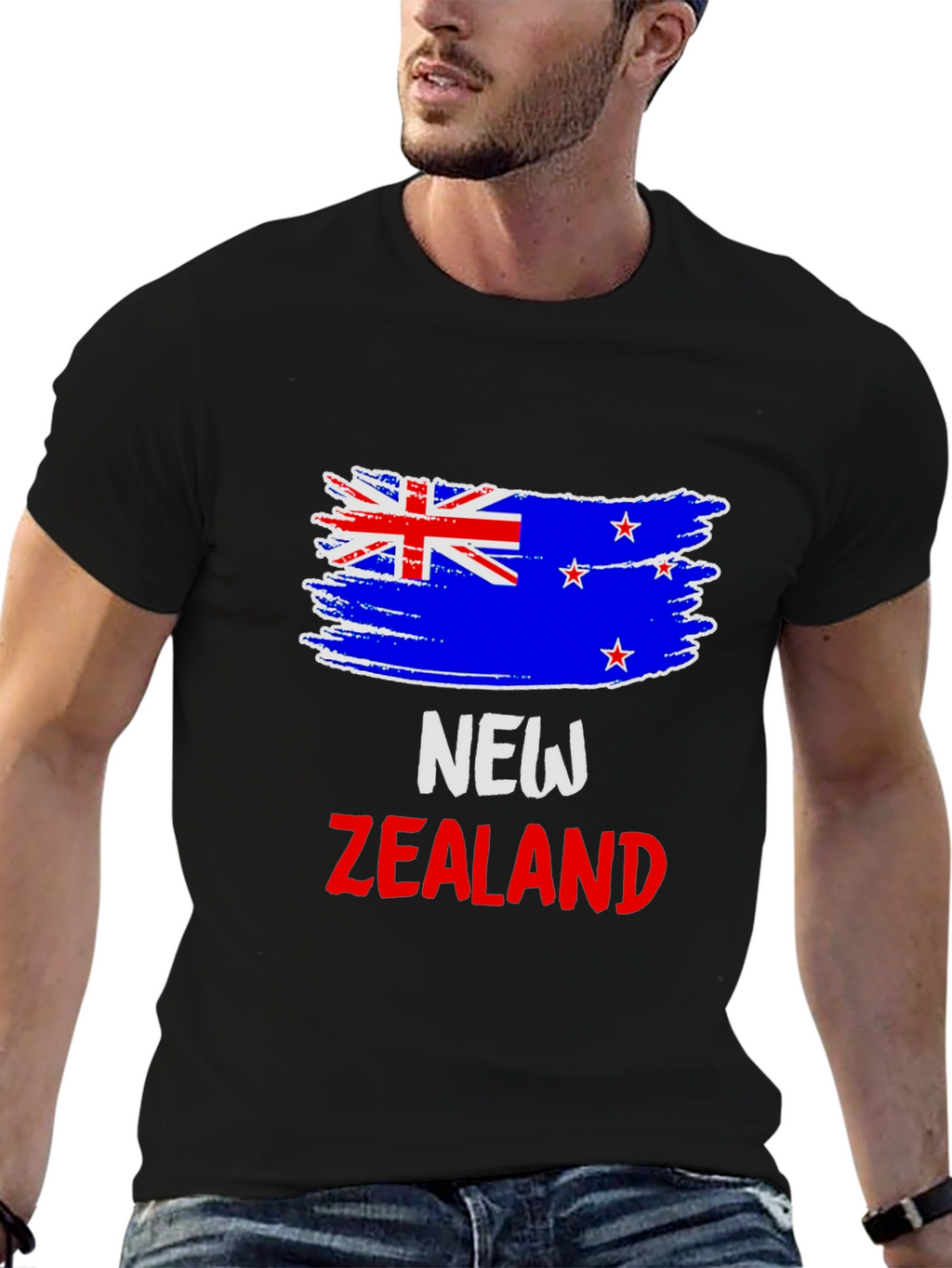New Zealand Flag T-Shirt Graphic Tee
