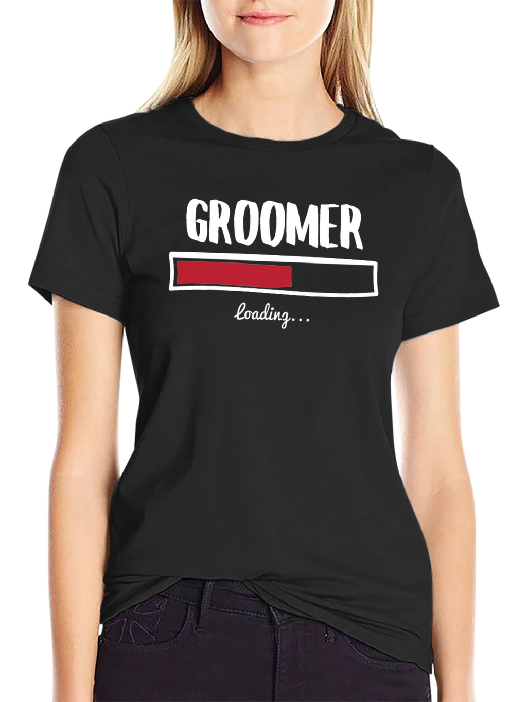 Groomer Loading Funny T-Shirt