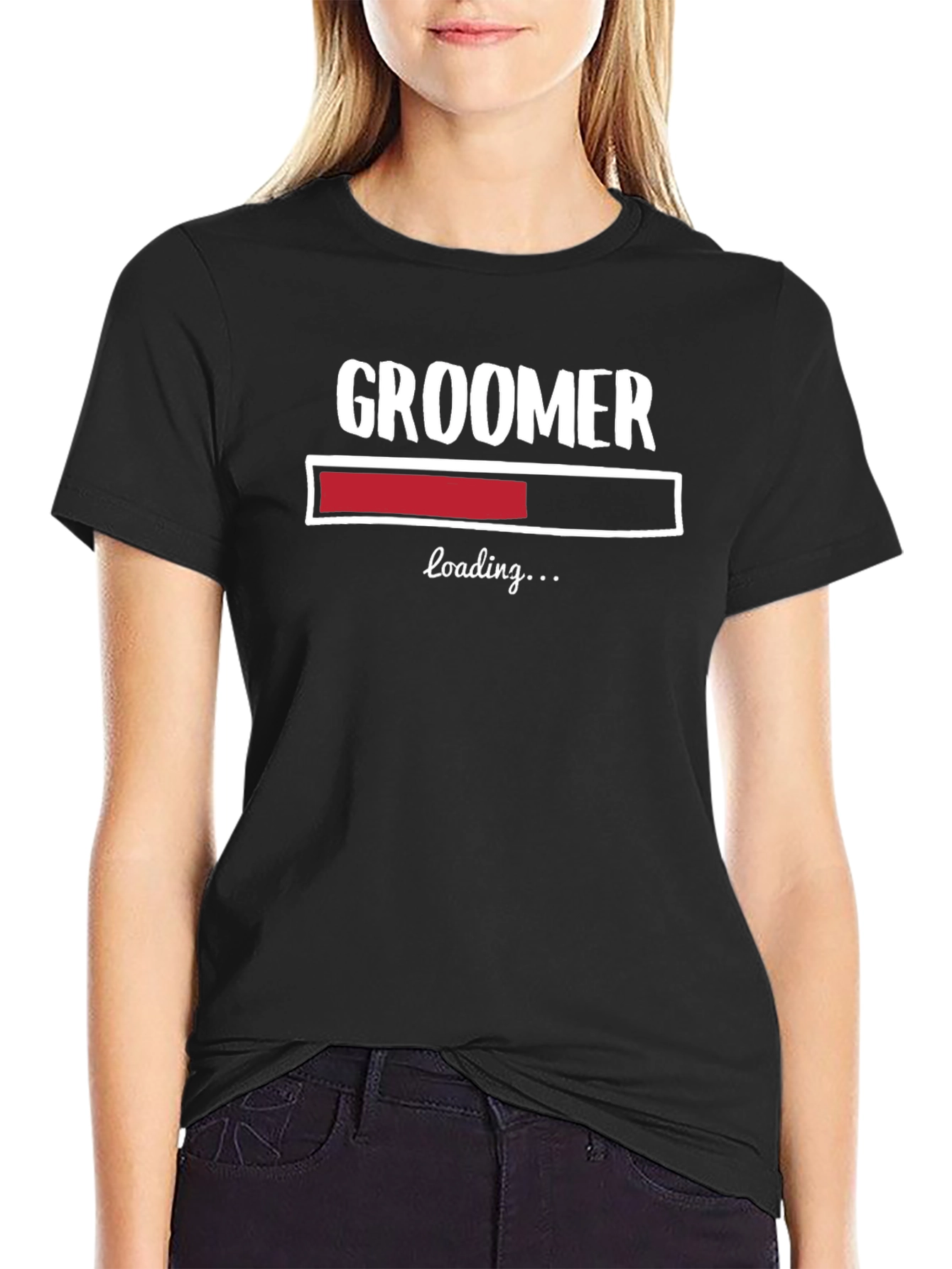 Groomer Loading Funny T-Shirt