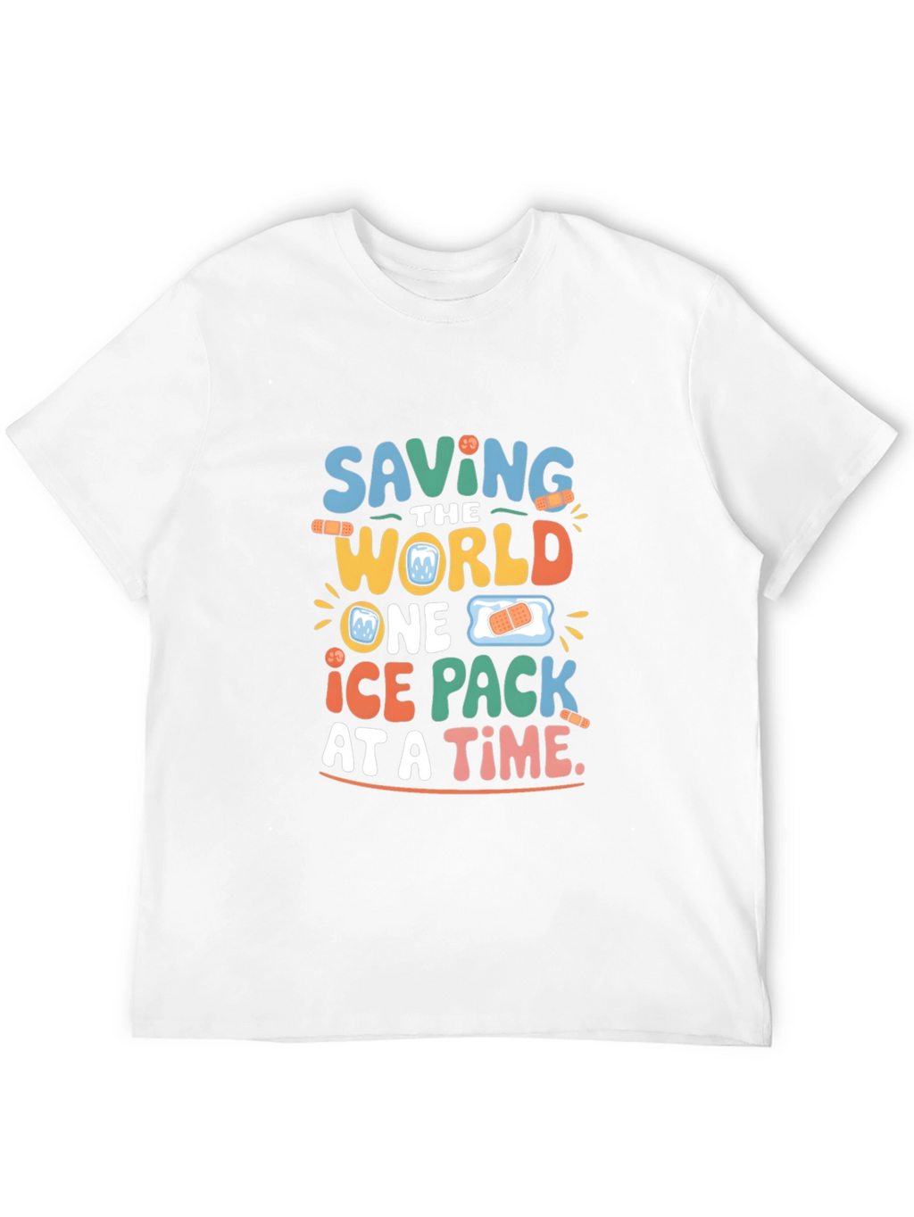 Saving The World Ice Pack T-Shirt