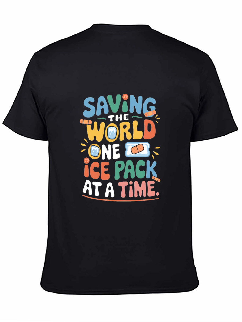 Saving The World Ice Pack T-Shirt