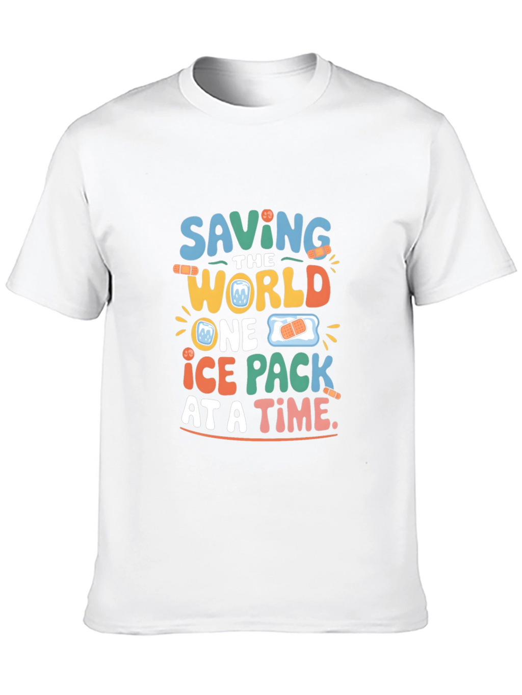 Saving The World Ice Pack T-Shirt