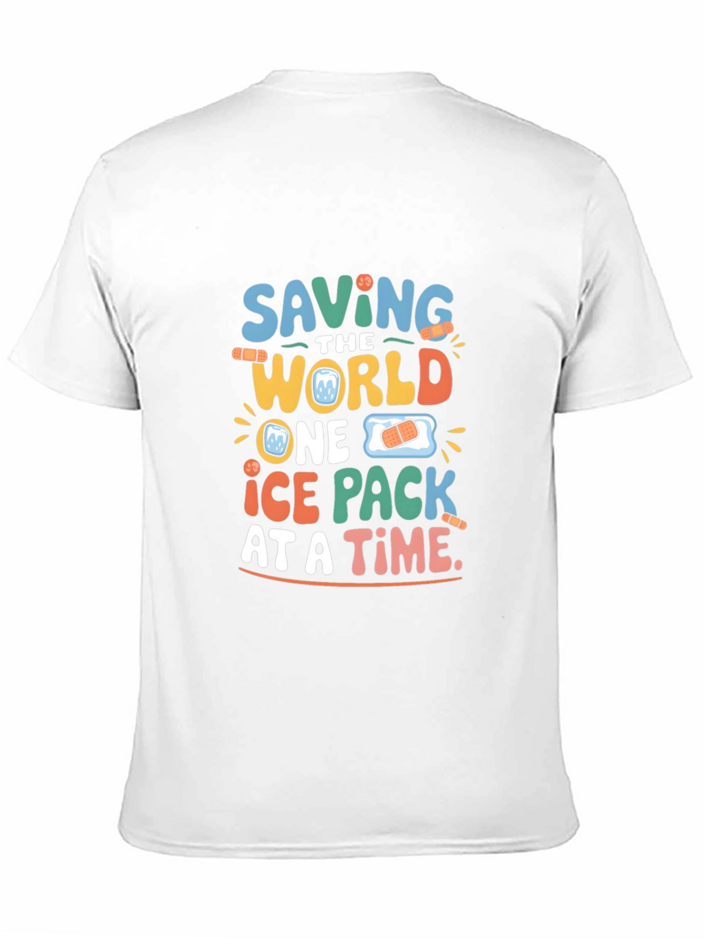 Saving The World Ice Pack T-Shirt