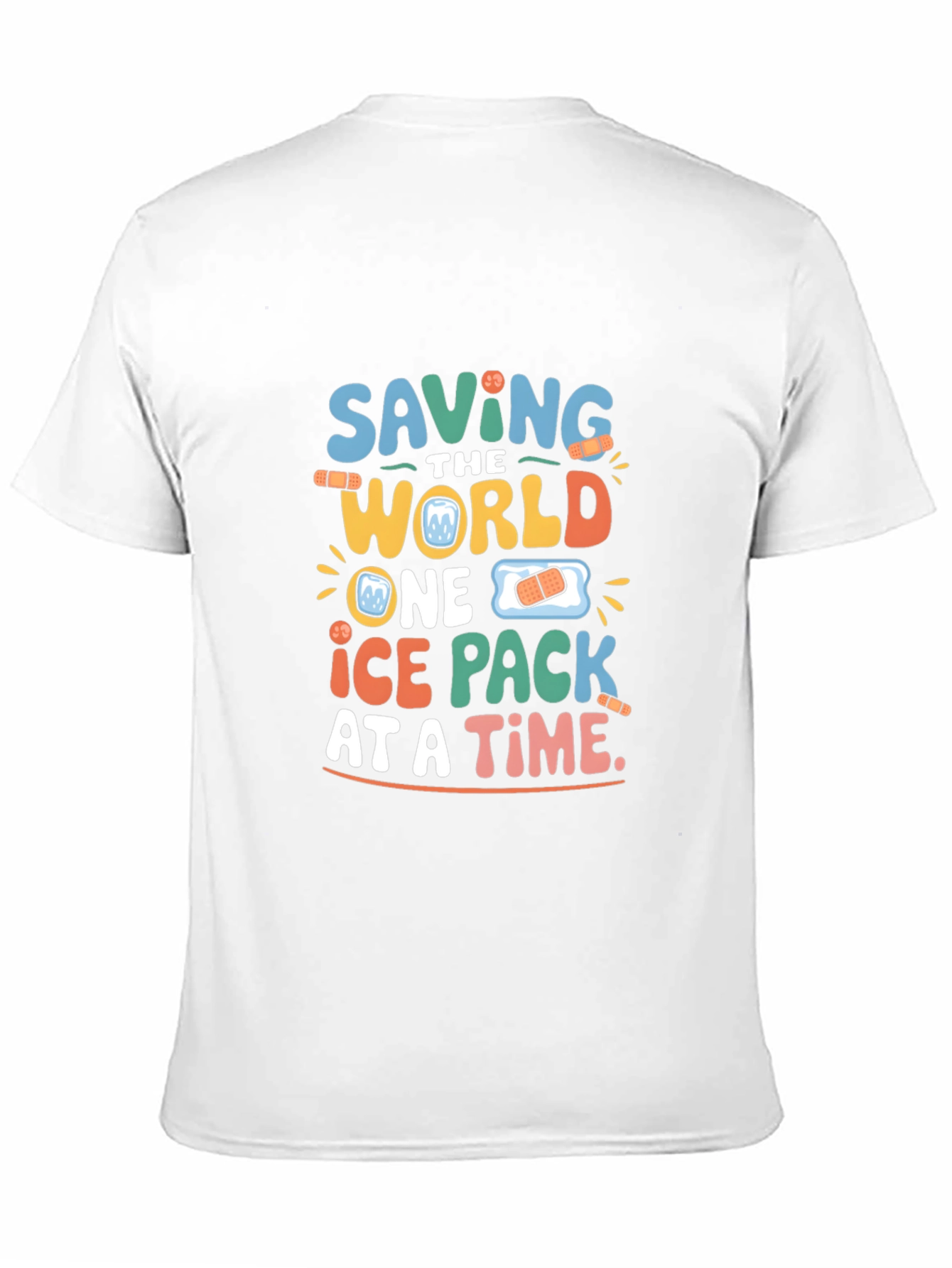Saving The World Ice Pack T-Shirt