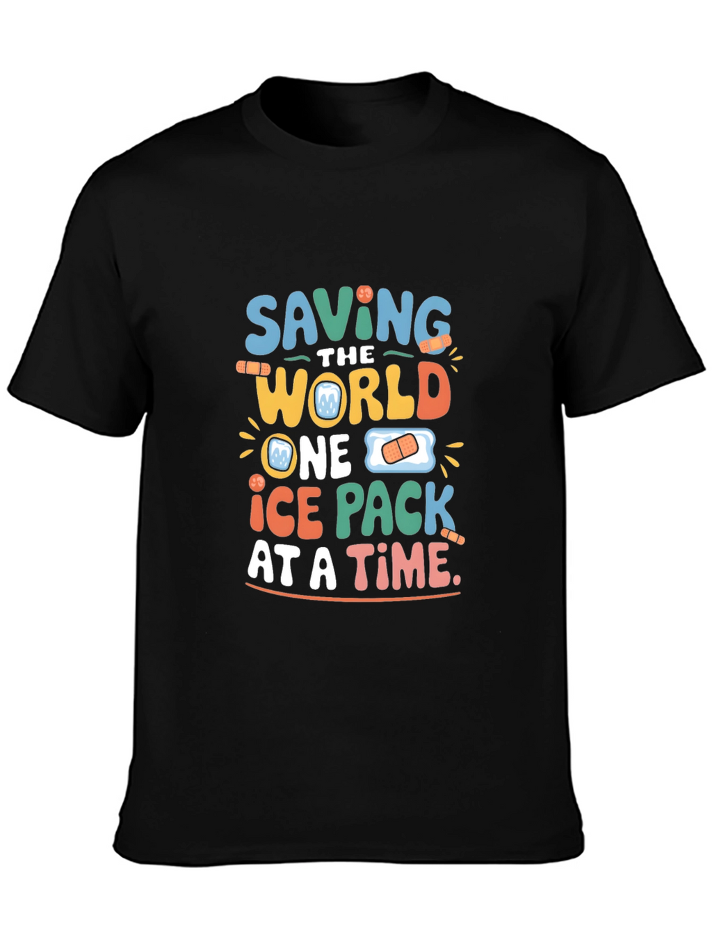 Saving The World Ice Pack T-Shirt