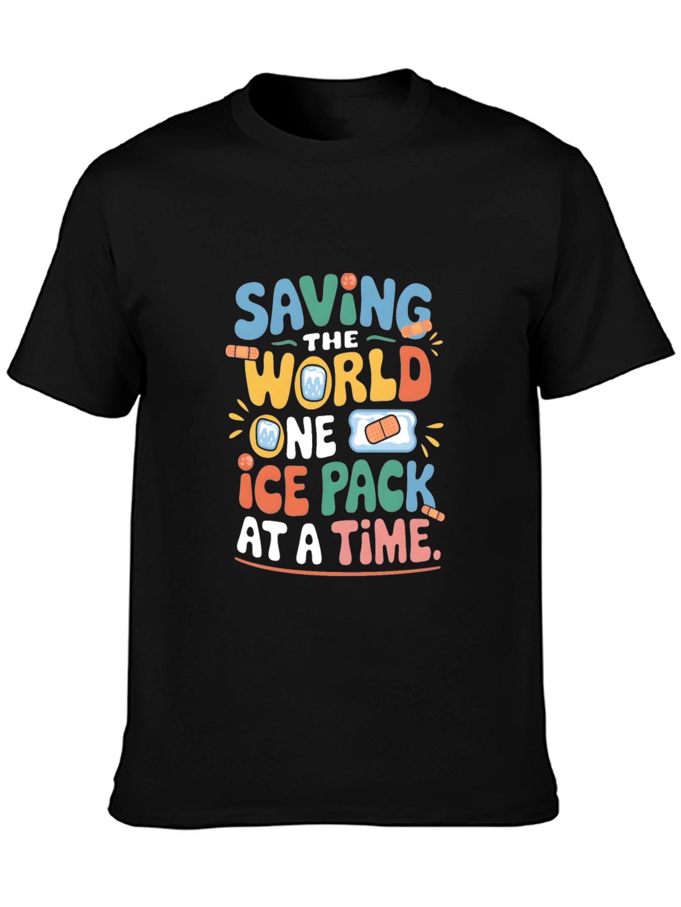 Saving The World Ice Pack T-Shirt