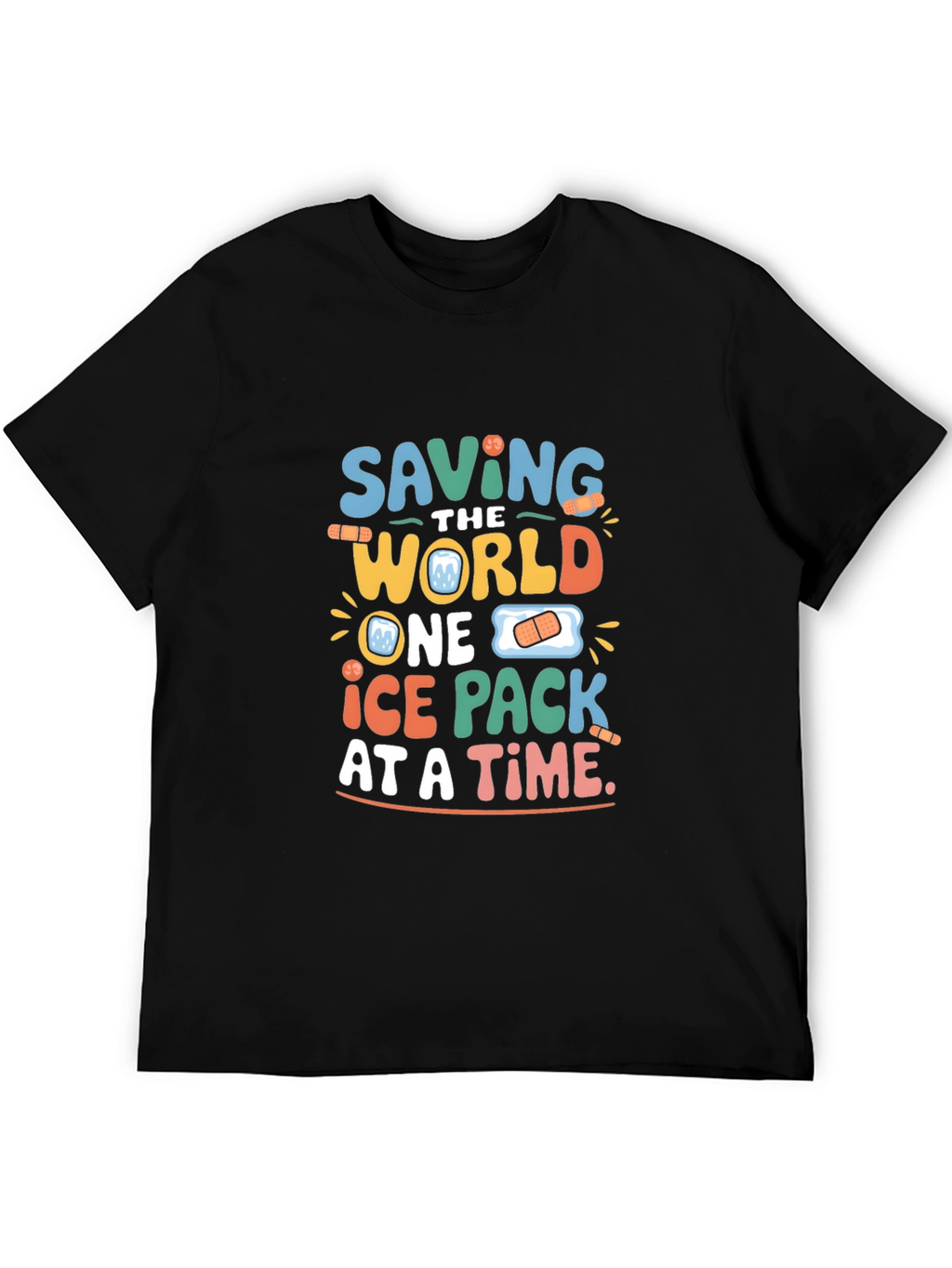 Saving The World Ice Pack T-Shirt