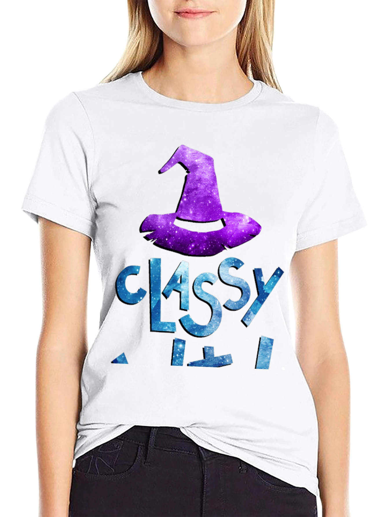 Classy Witch Shirt - Halloween Tee