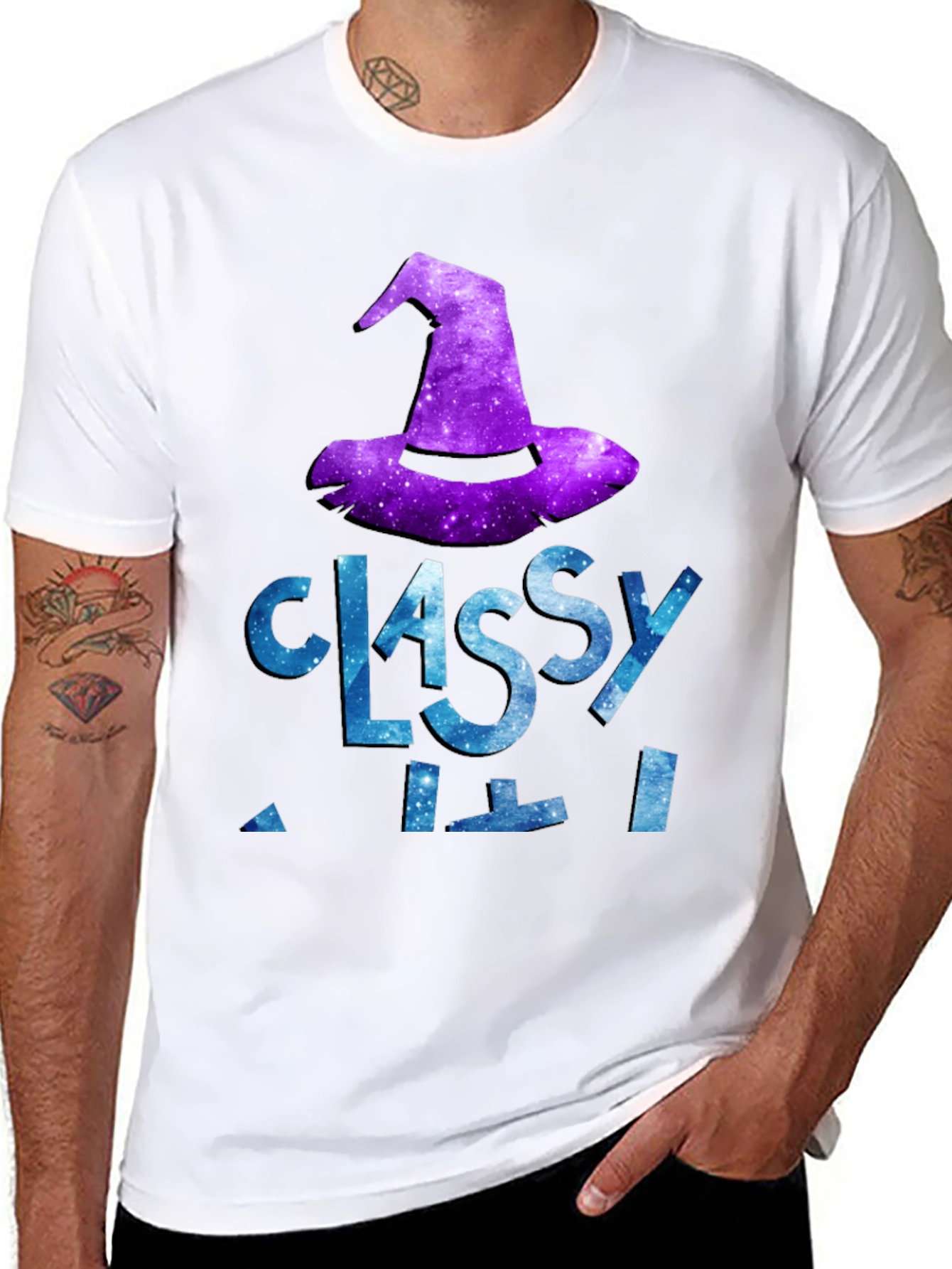 Classy Witch Shirt - Halloween Tee