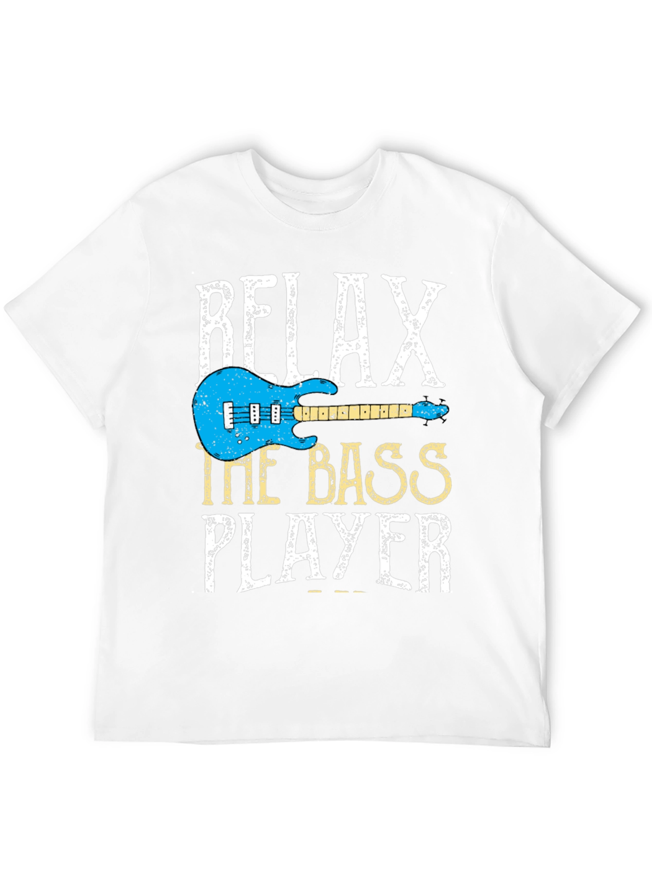 Relax The Bass Player Graphic T-Shirt