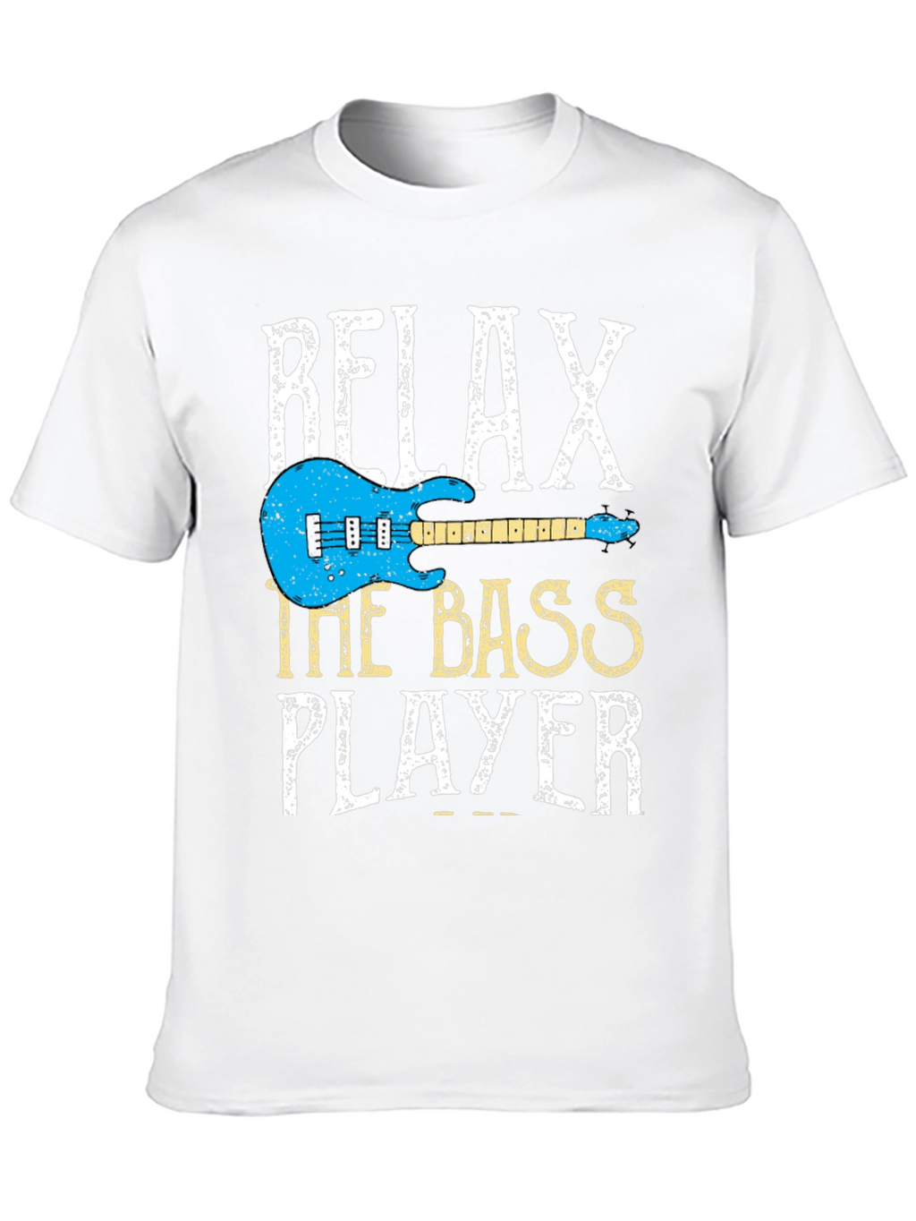 Relax The Bass Player Graphic T-Shirt