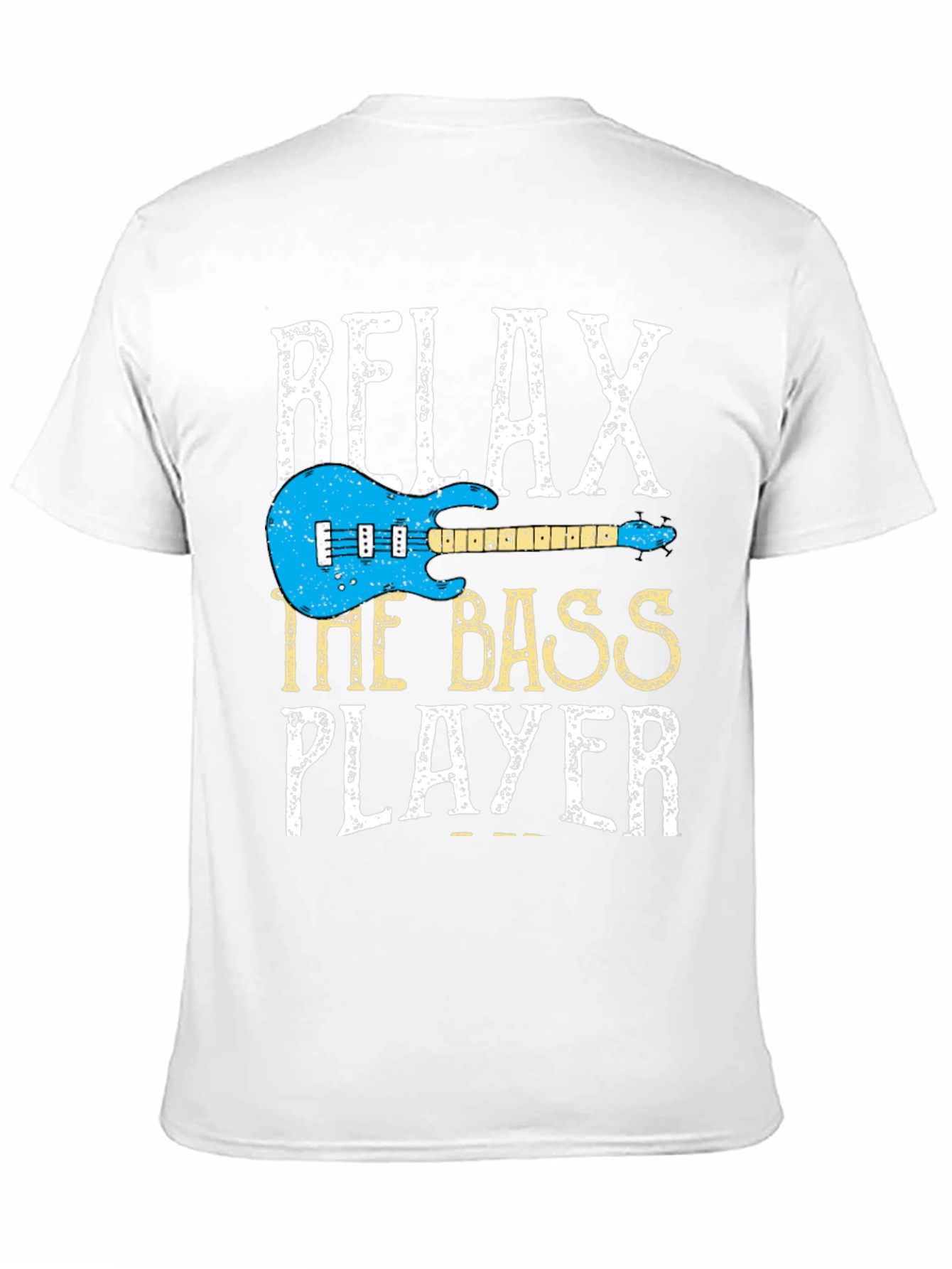 Relax The Bass Player Graphic T-Shirt