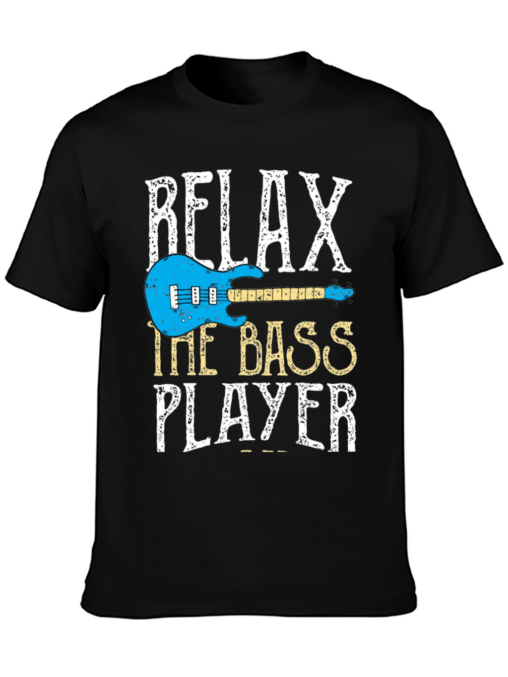Relax The Bass Player Graphic T-Shirt