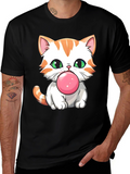 Bubblegum Kitten Graphic T-Shirt