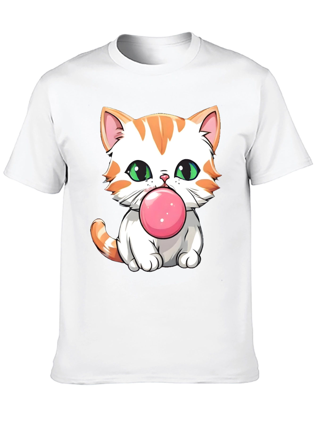 Bubblegum Kitten Graphic T-Shirt