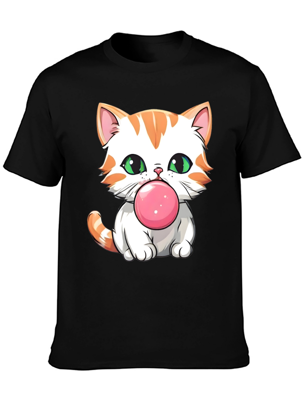 Bubblegum Kitten Graphic T-Shirt