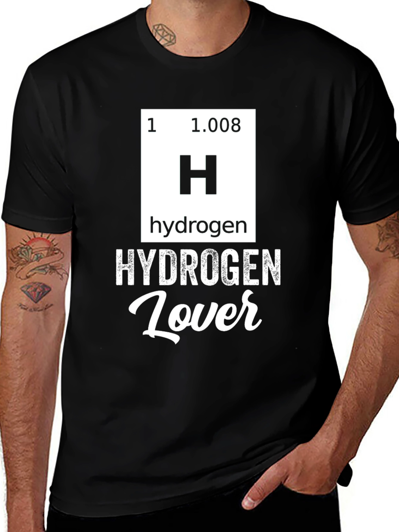 Hydrogen Lover T-Shirt - Science Geek Style