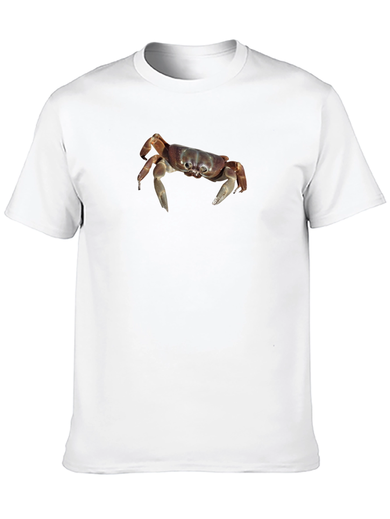 Crab Graphic Black T-Shirt - Coastal Style