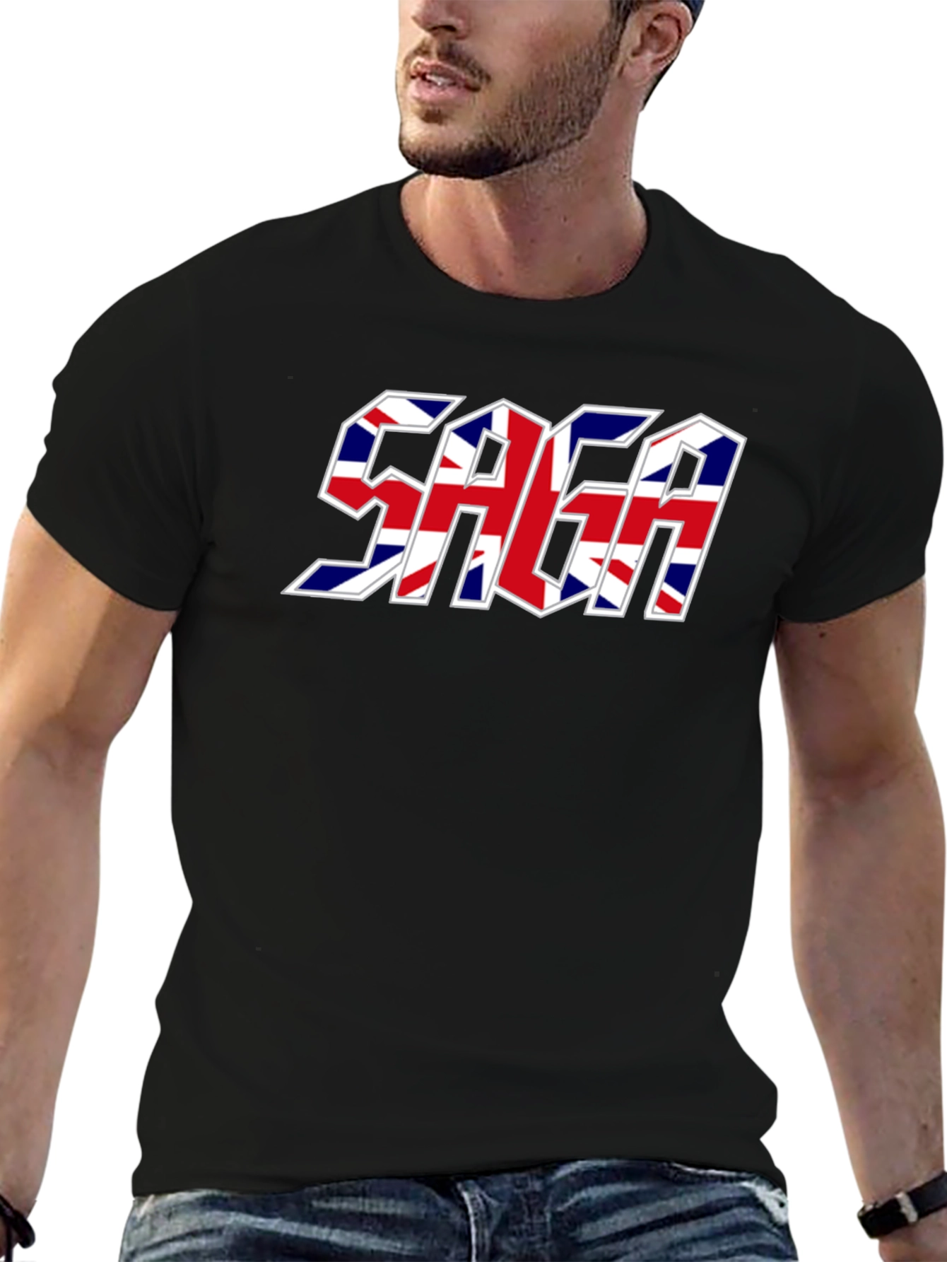 SAGA Union Jack T-Shirt