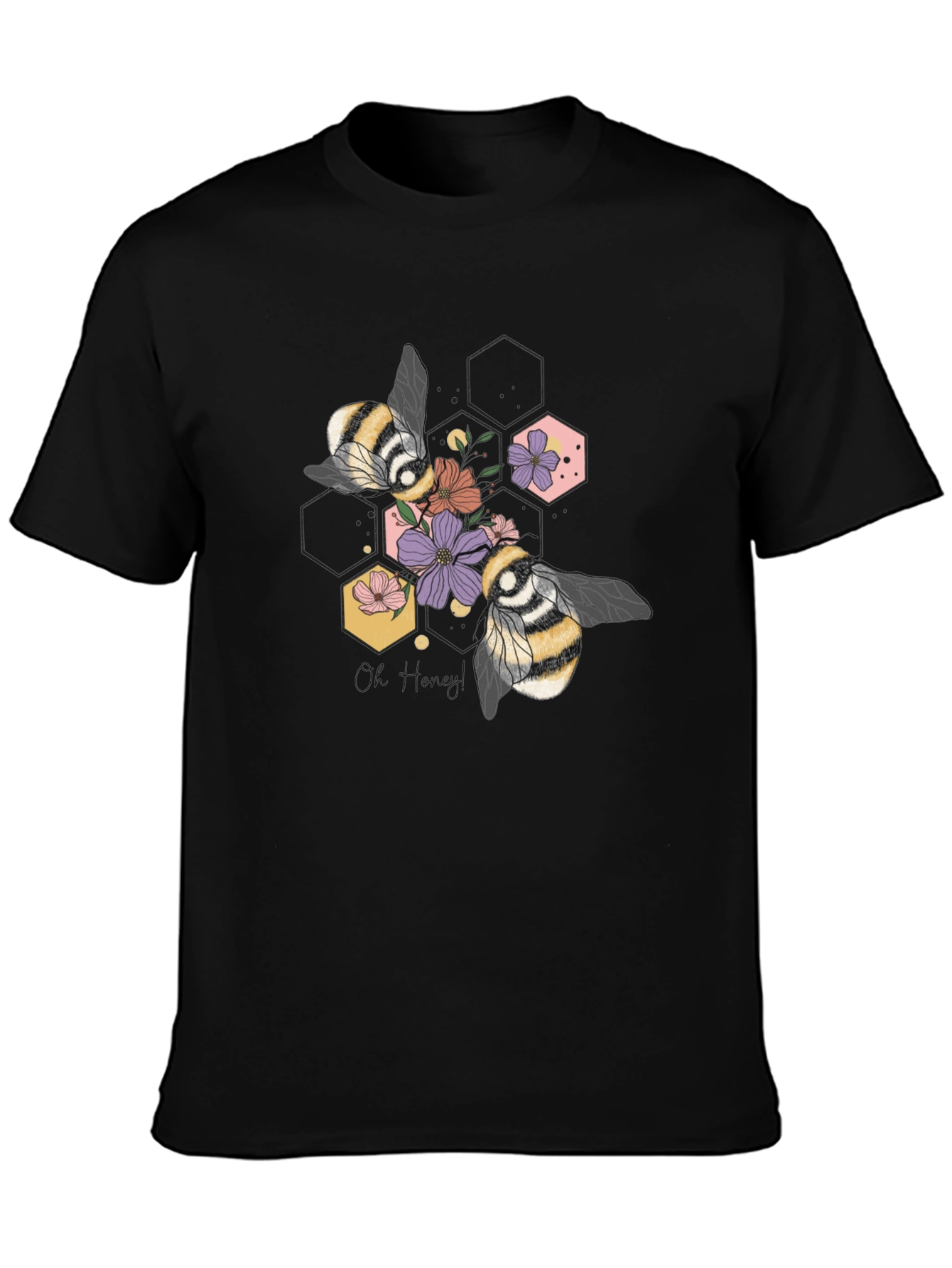 Floral Bee Graphic Tee