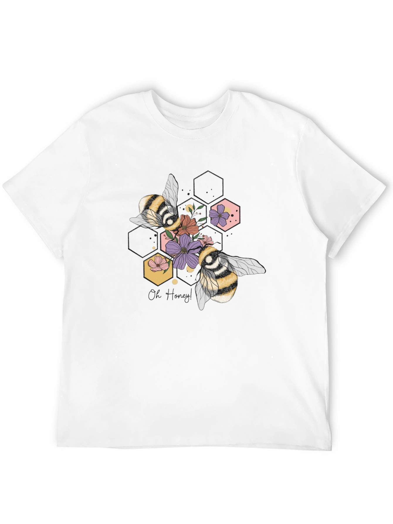 Floral Bee Graphic Tee