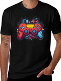 Retro Gaming T-Shirt - Cool Controller Design