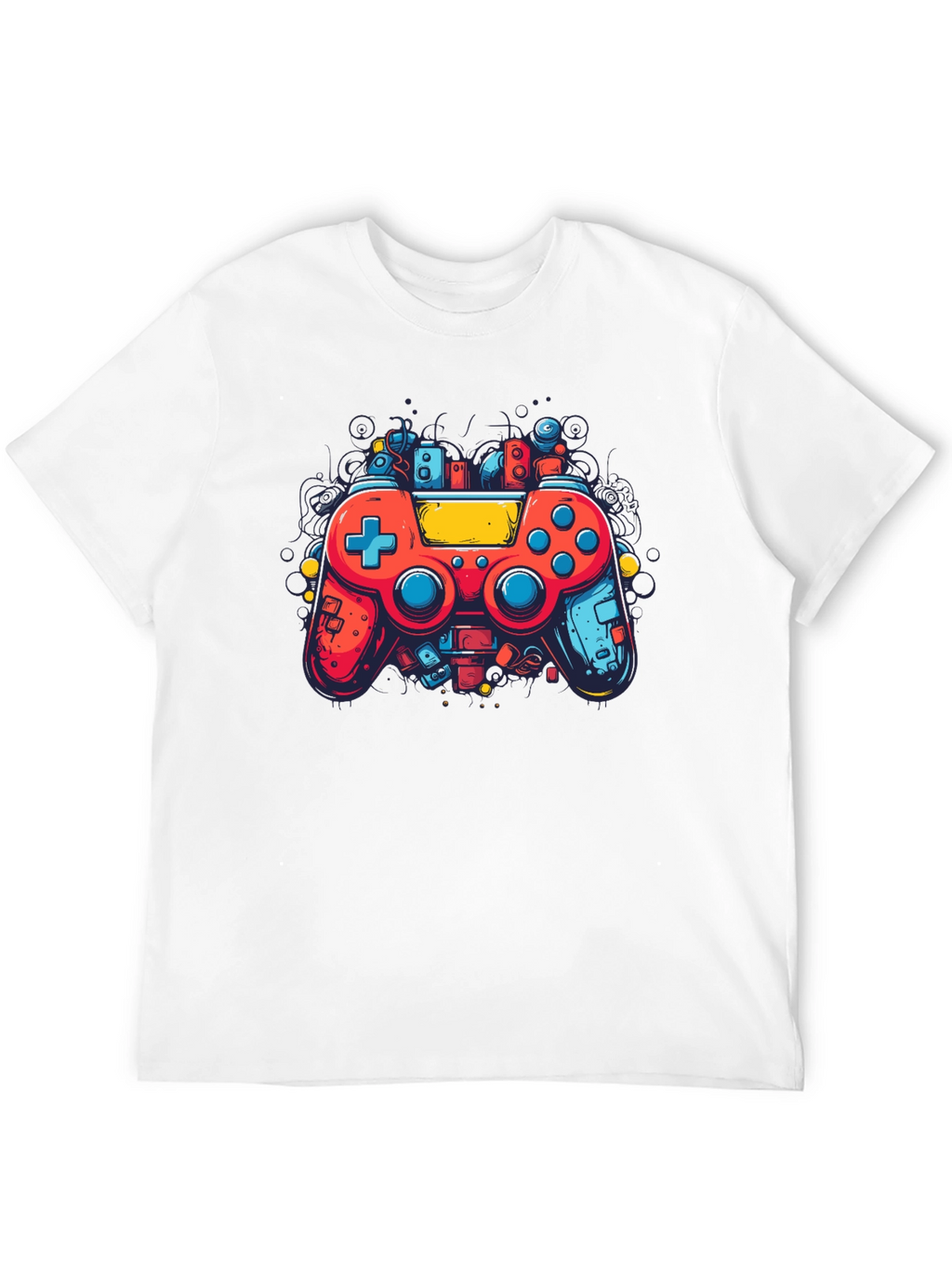 Retro Gaming T-Shirt - Cool Controller Design