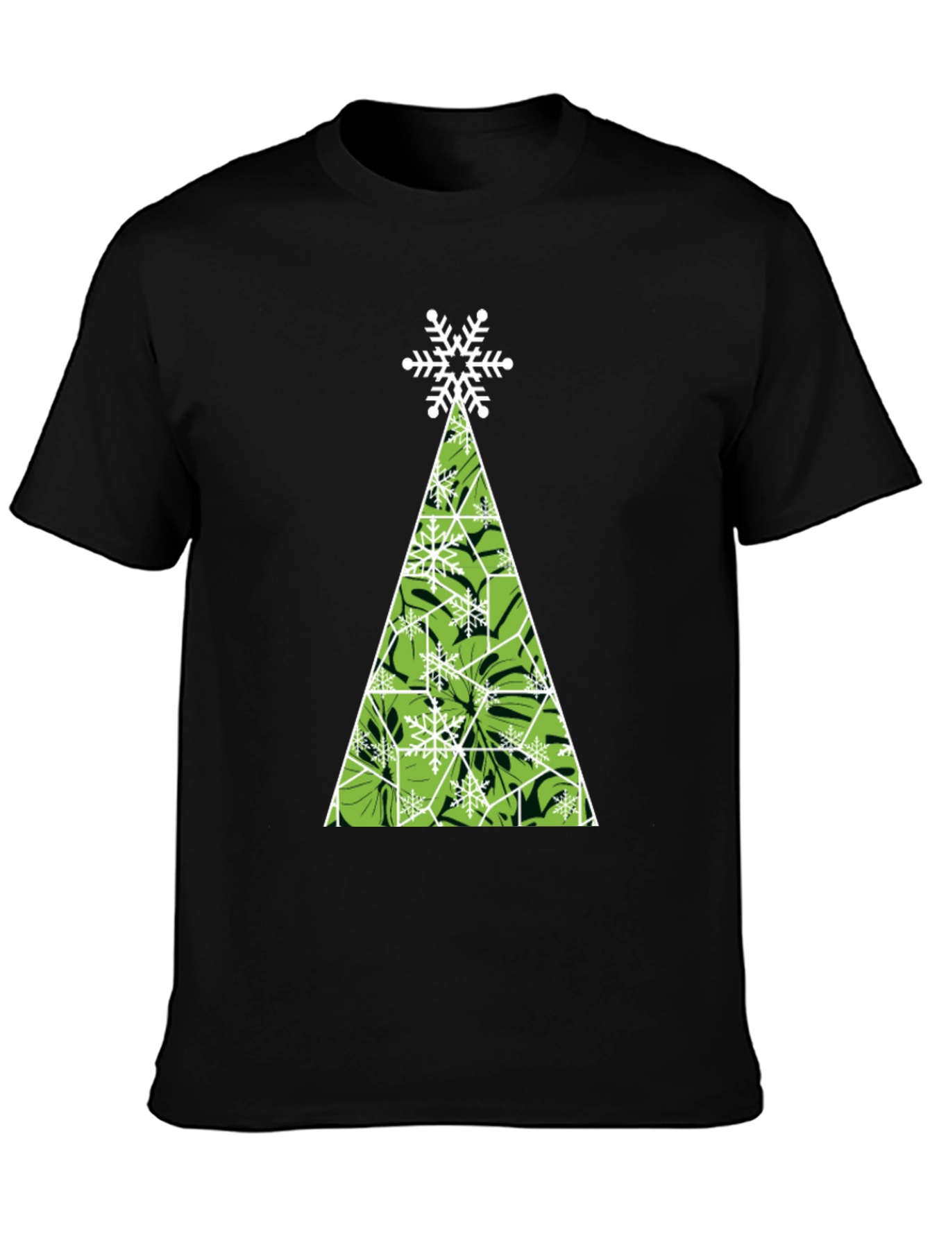 Holiday Tree Graphic Tee - Festive Style