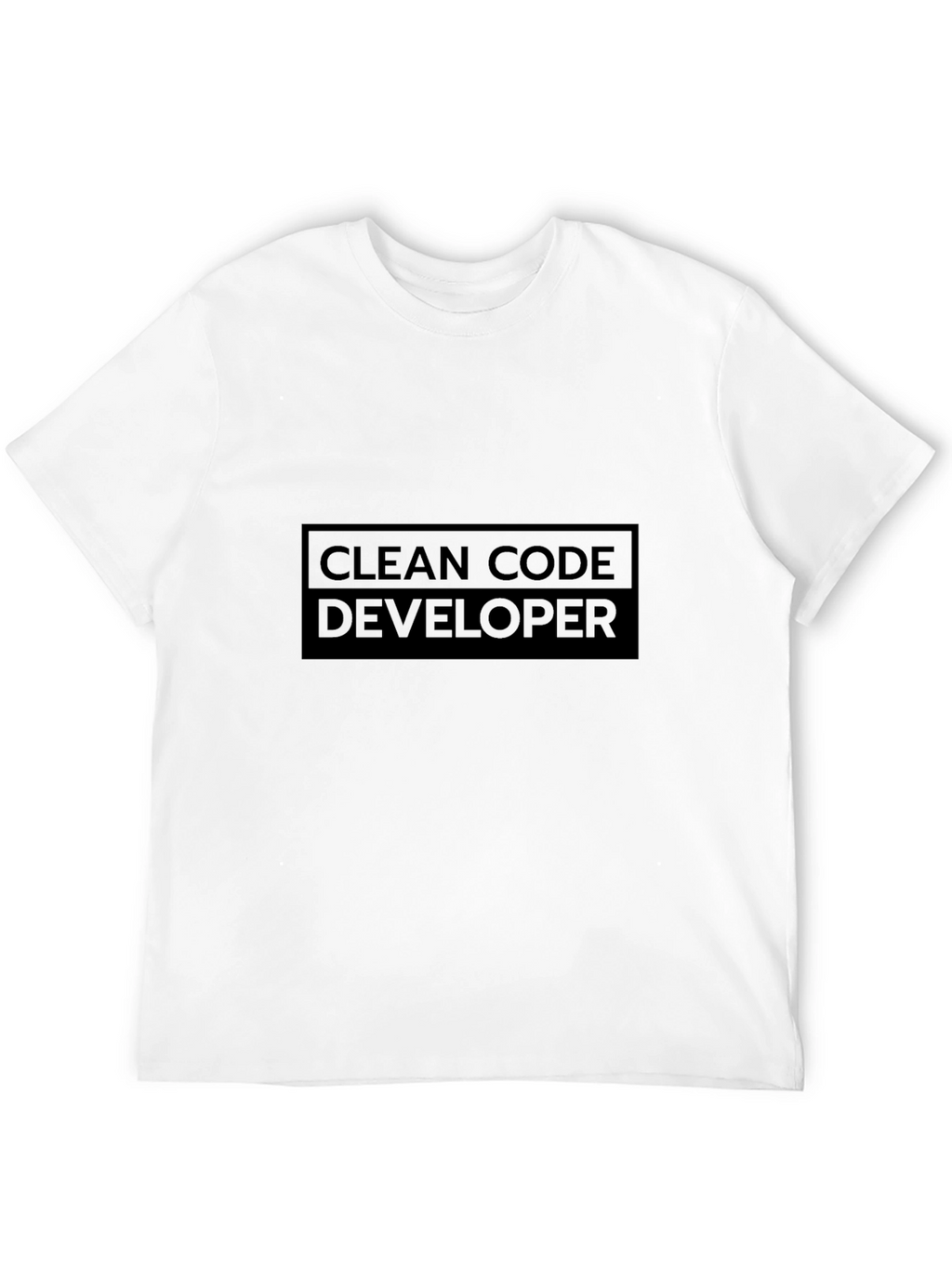 Clean Code Developer T-Shirt - Black Programmer Tee