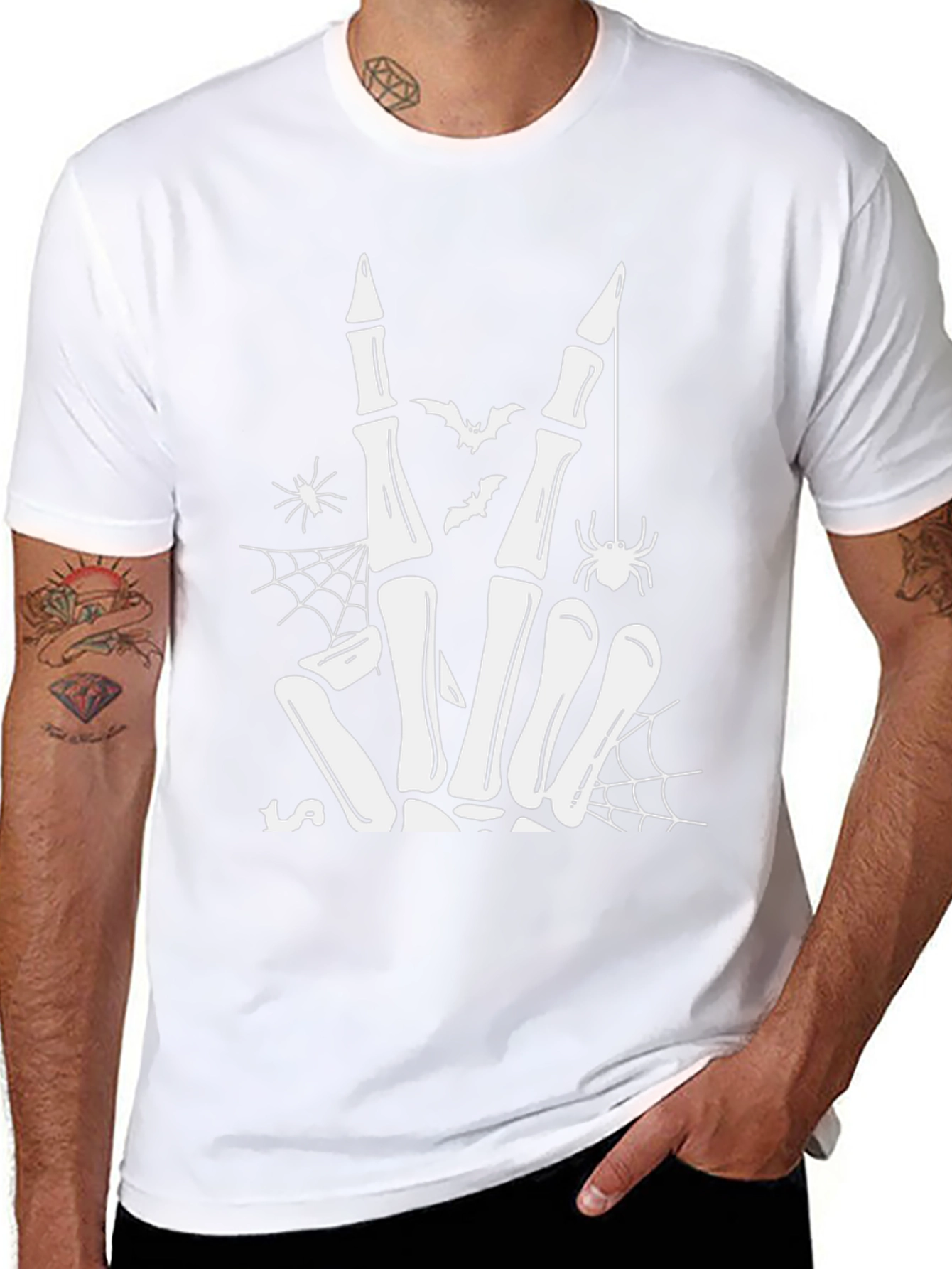 Skeleton Hand Halloween T-Shirt