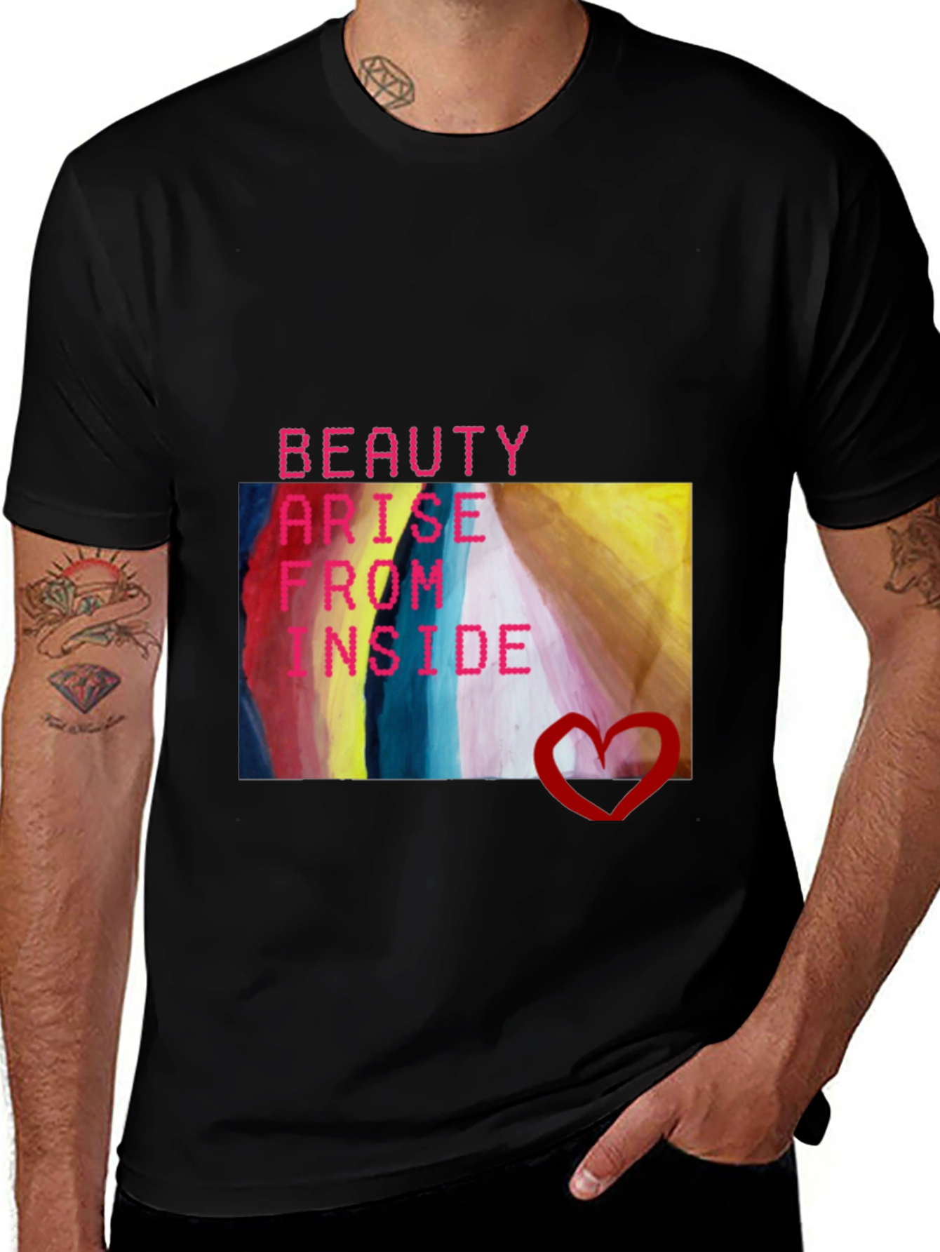 Beauty Arise From Inside T-Shirt