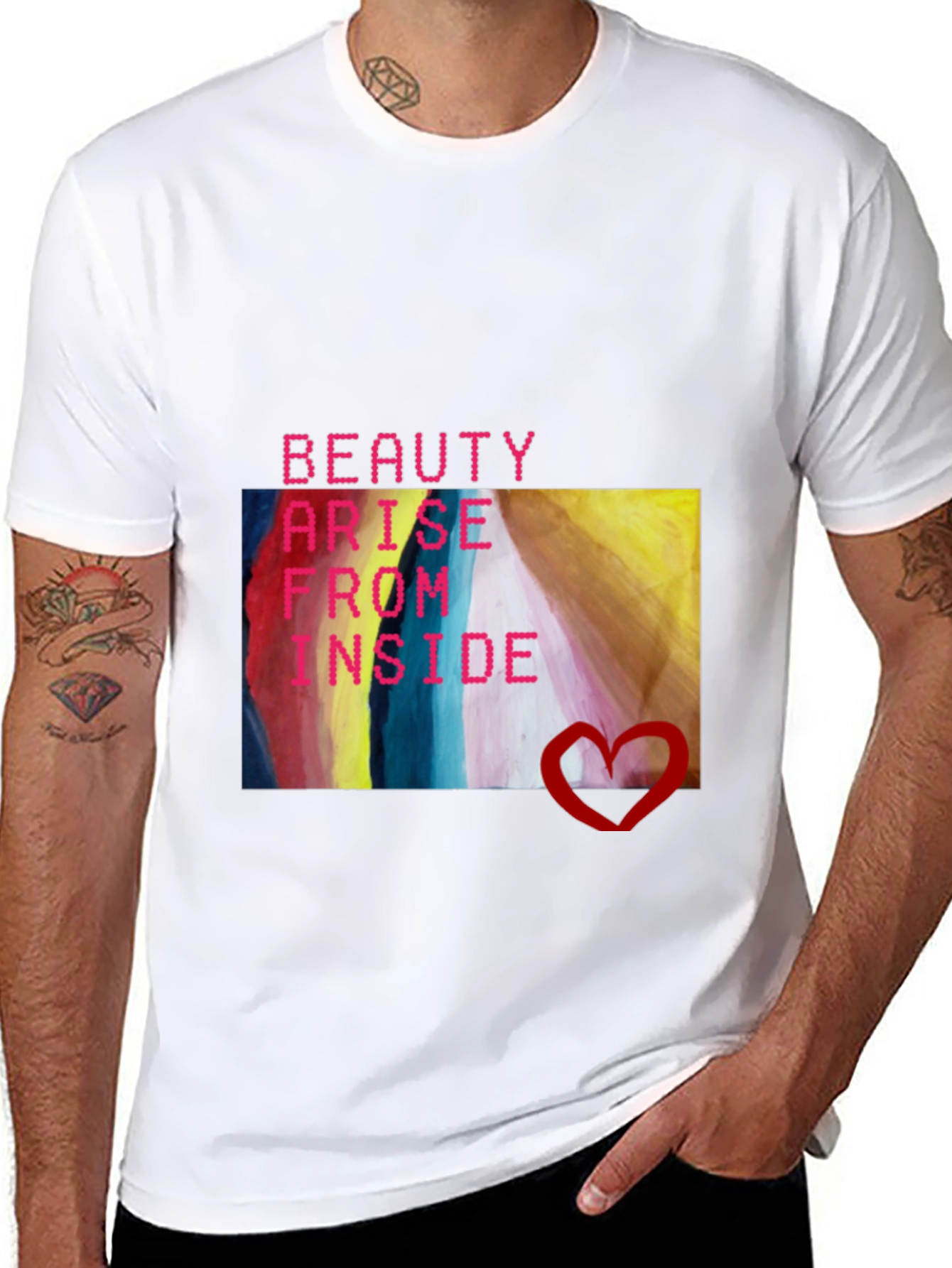 Beauty Arise From Inside T-Shirt