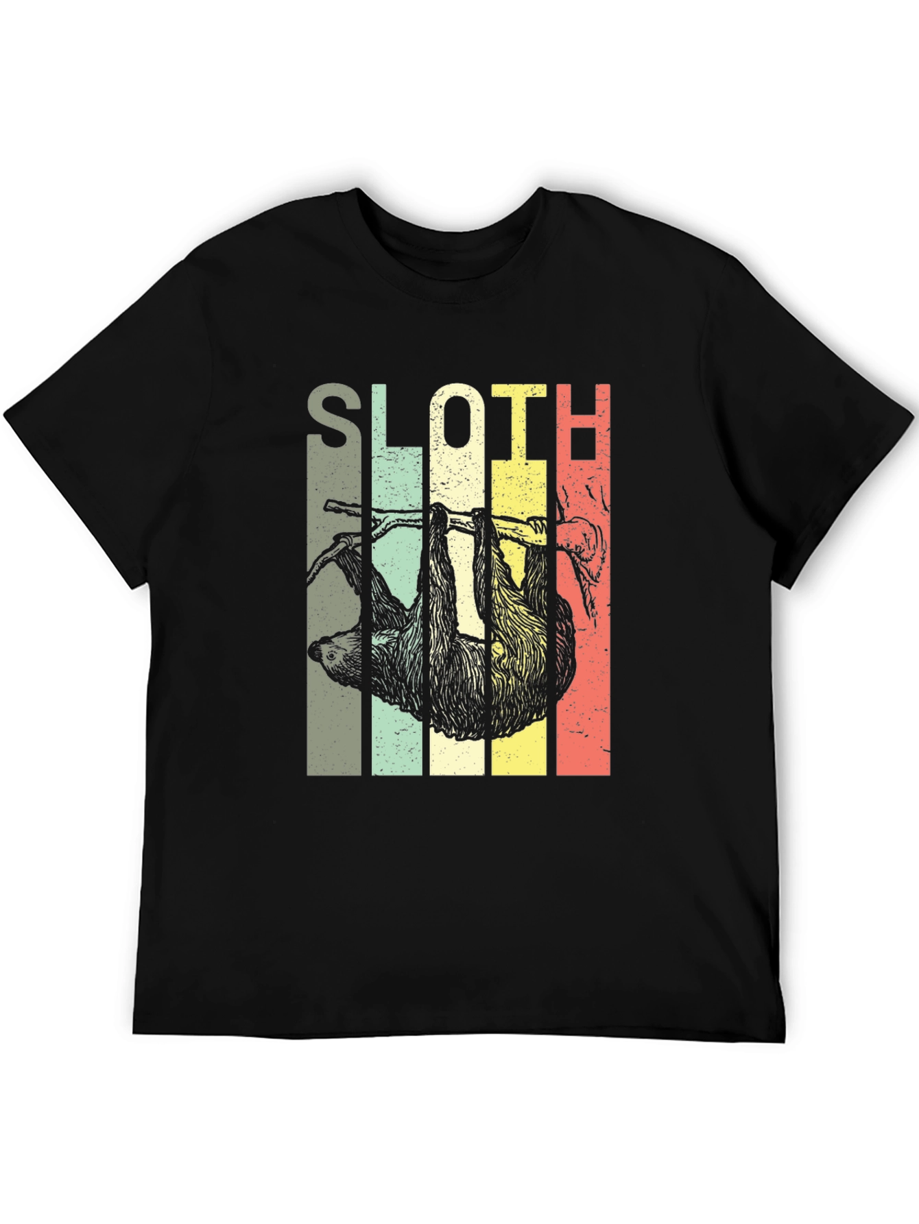 Vintage Sloth Graphic T-Shirt - Unisex